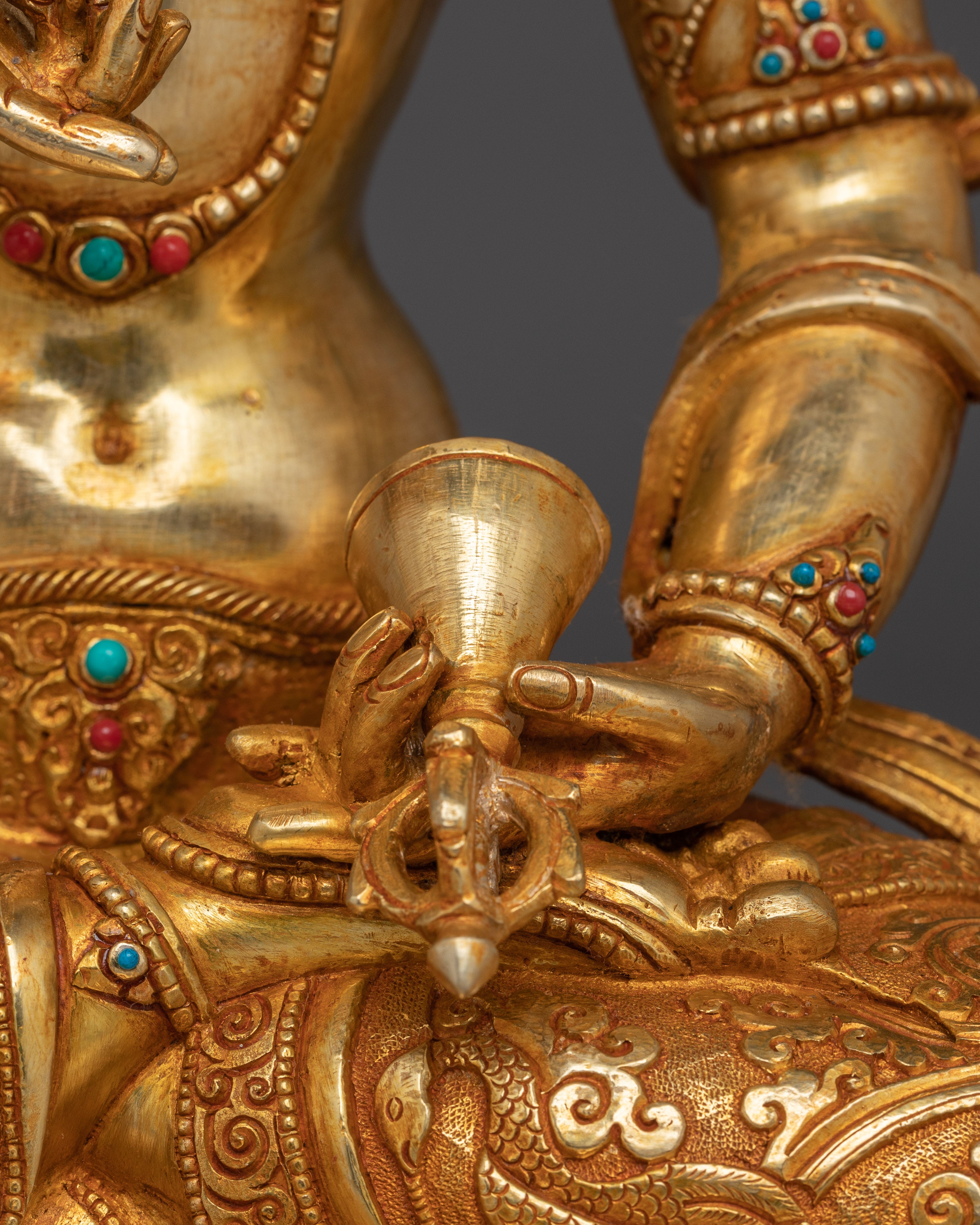 Buddhist Artwork of Vajrasattva - Deity for Purification and Spiritual Practice