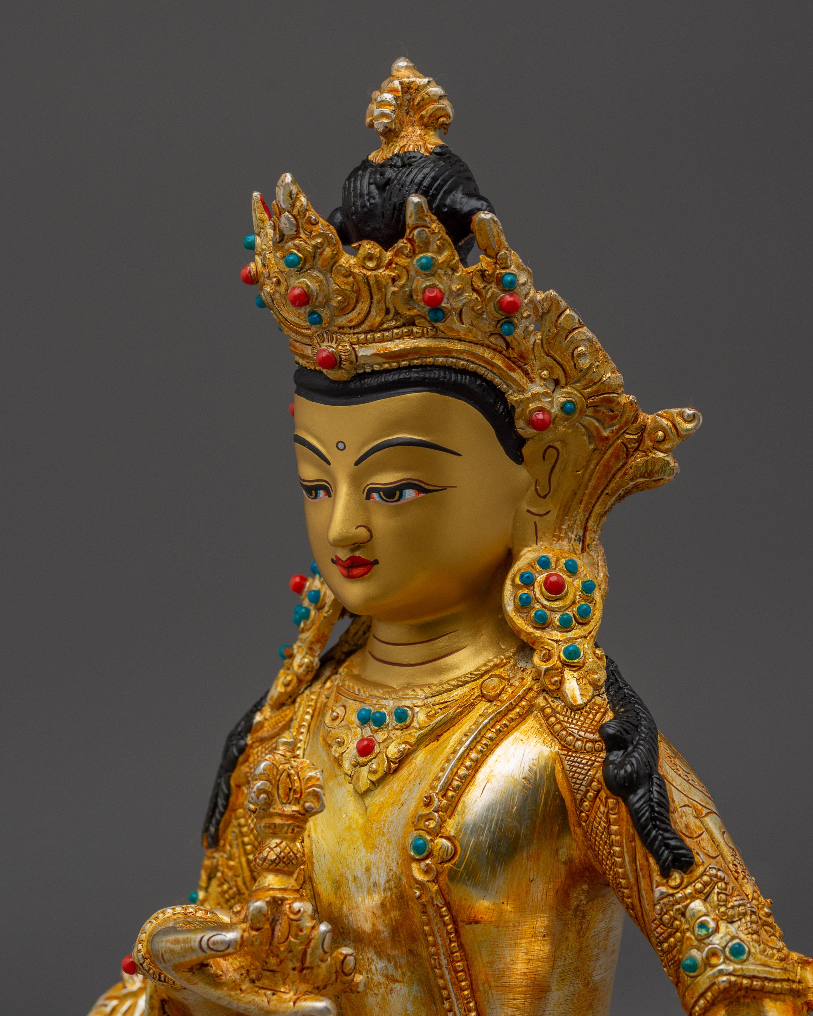 Vajrasattva Symbol of Purification and Inner Clarity | Traditional Artwork