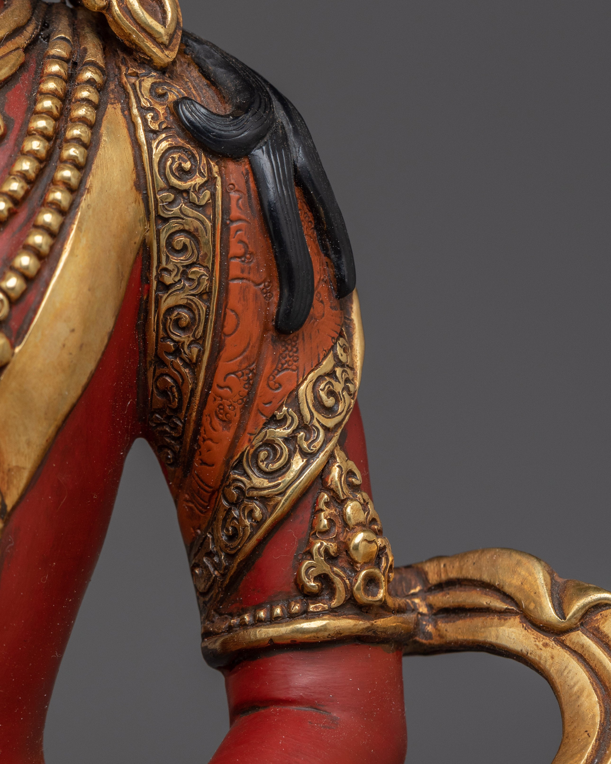 Tibetan Buddhist Decor of Amitayus | Long Life Deity