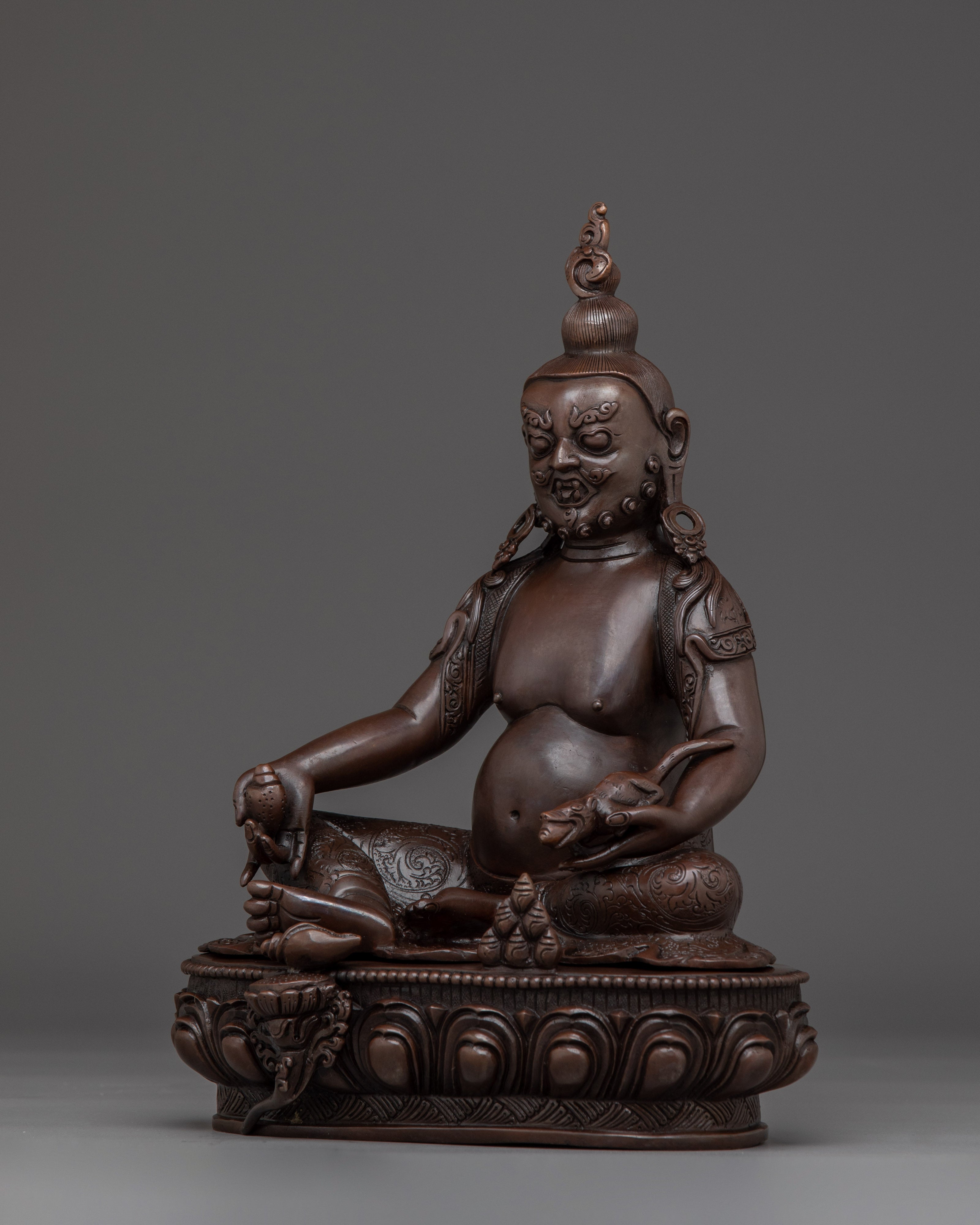 Dzambhala Buddhist Artwork | Guardian of Prosperity and Abundance