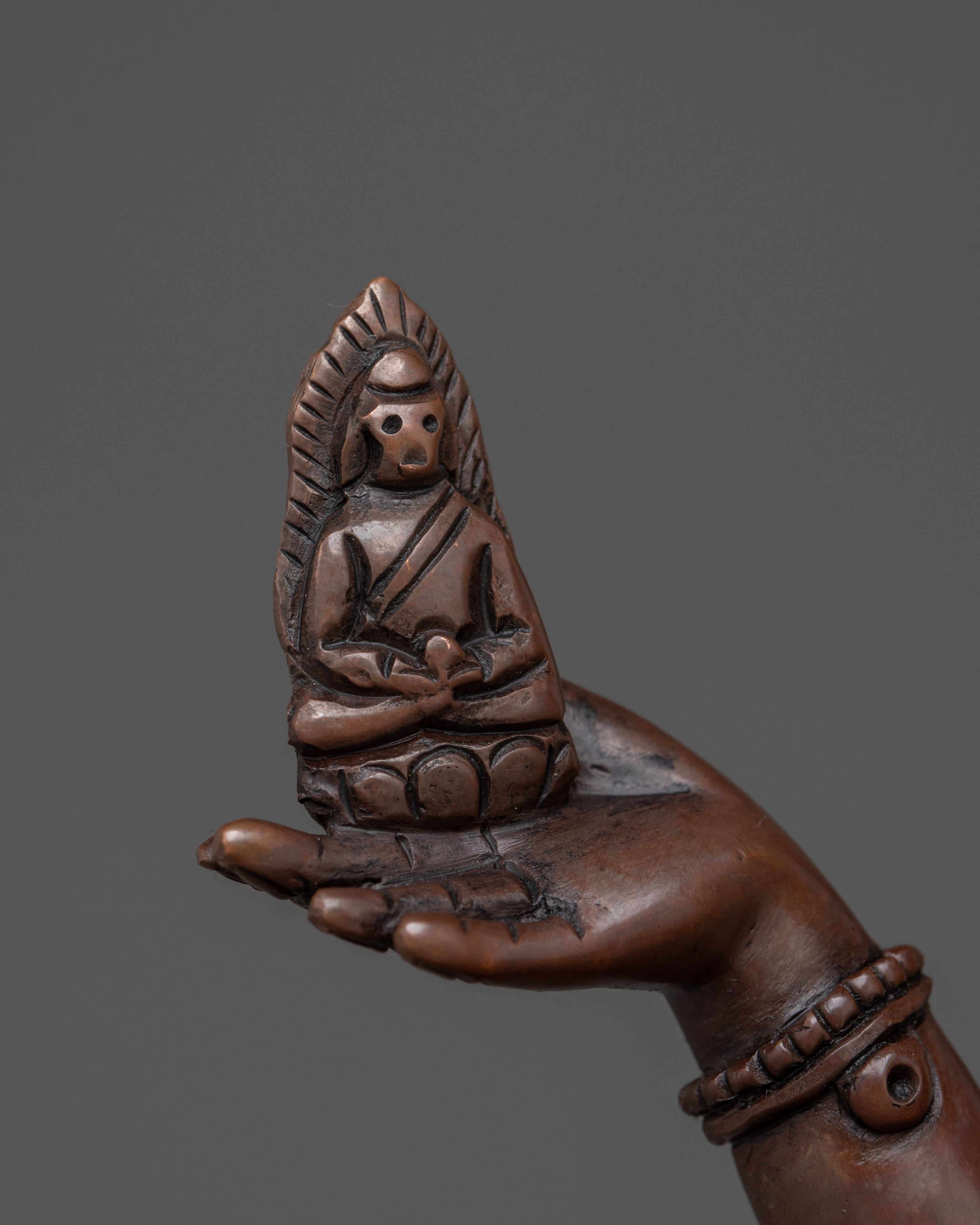 Handcrafted Namgyalma Copper Statue | Buddhist Deity Sculpture for Spiritual Practice