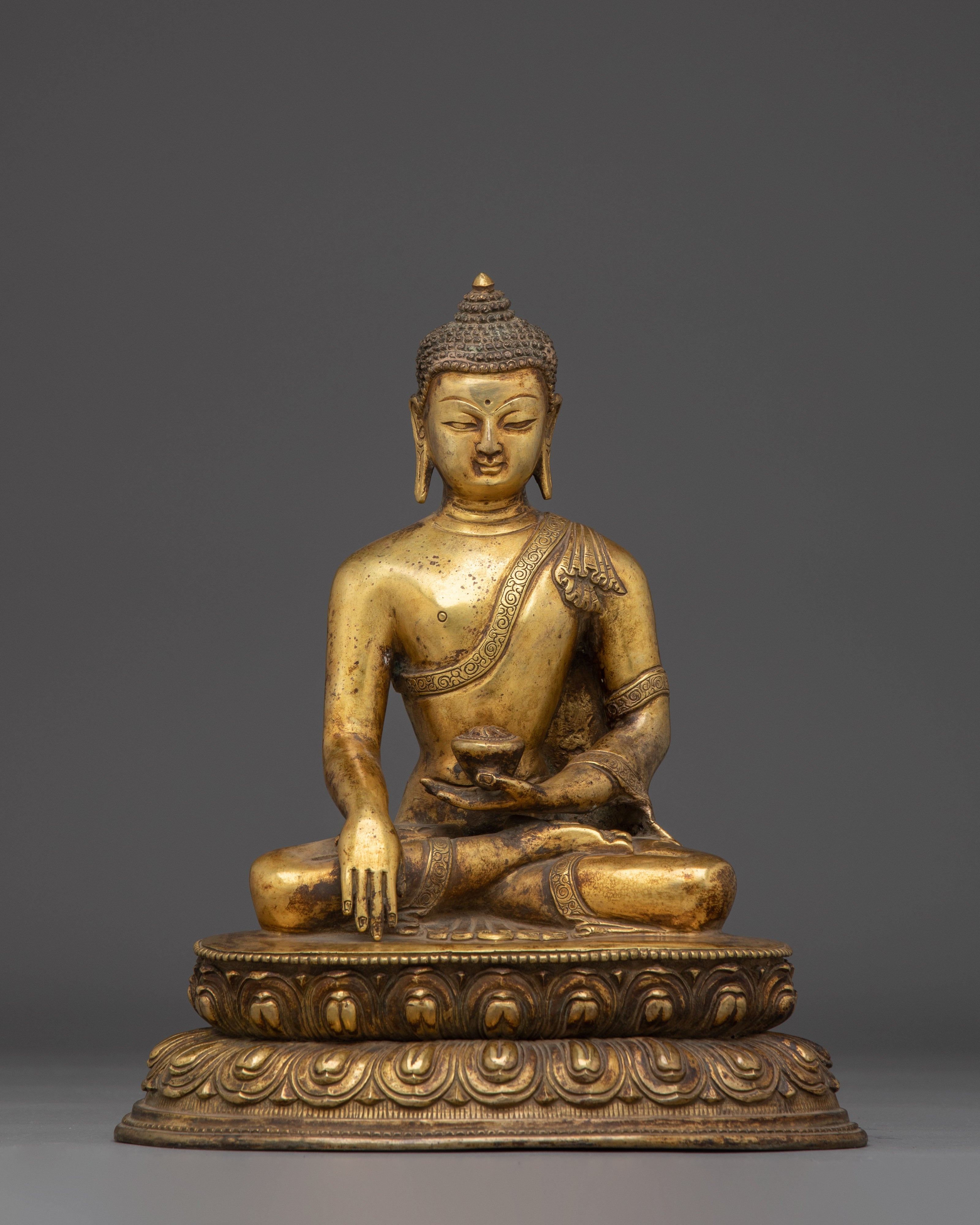 Sacred Buddhist Trio | Symbol of Healing and Enlightenment