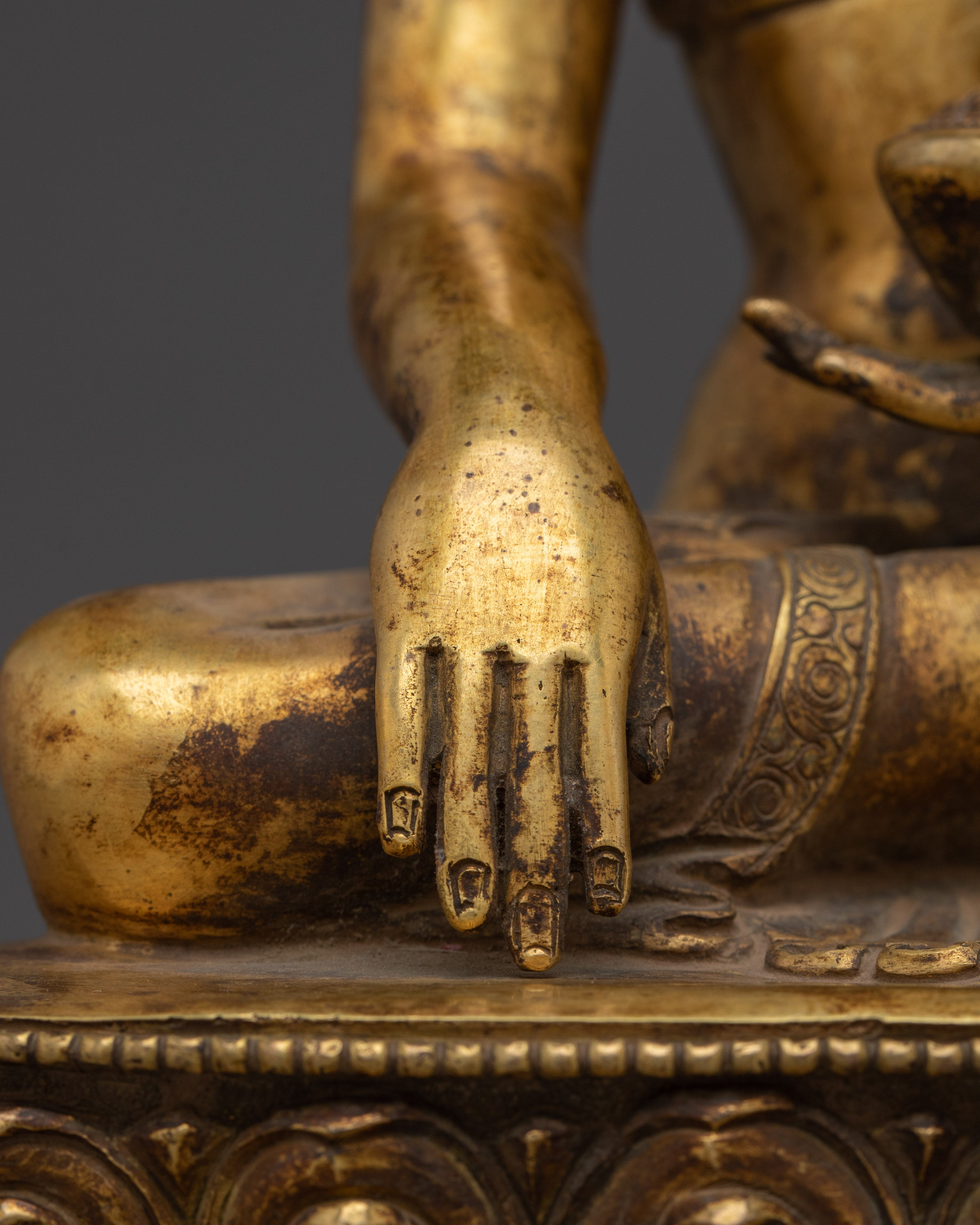 Sacred Buddhist Trio | Symbol of Healing and Enlightenment