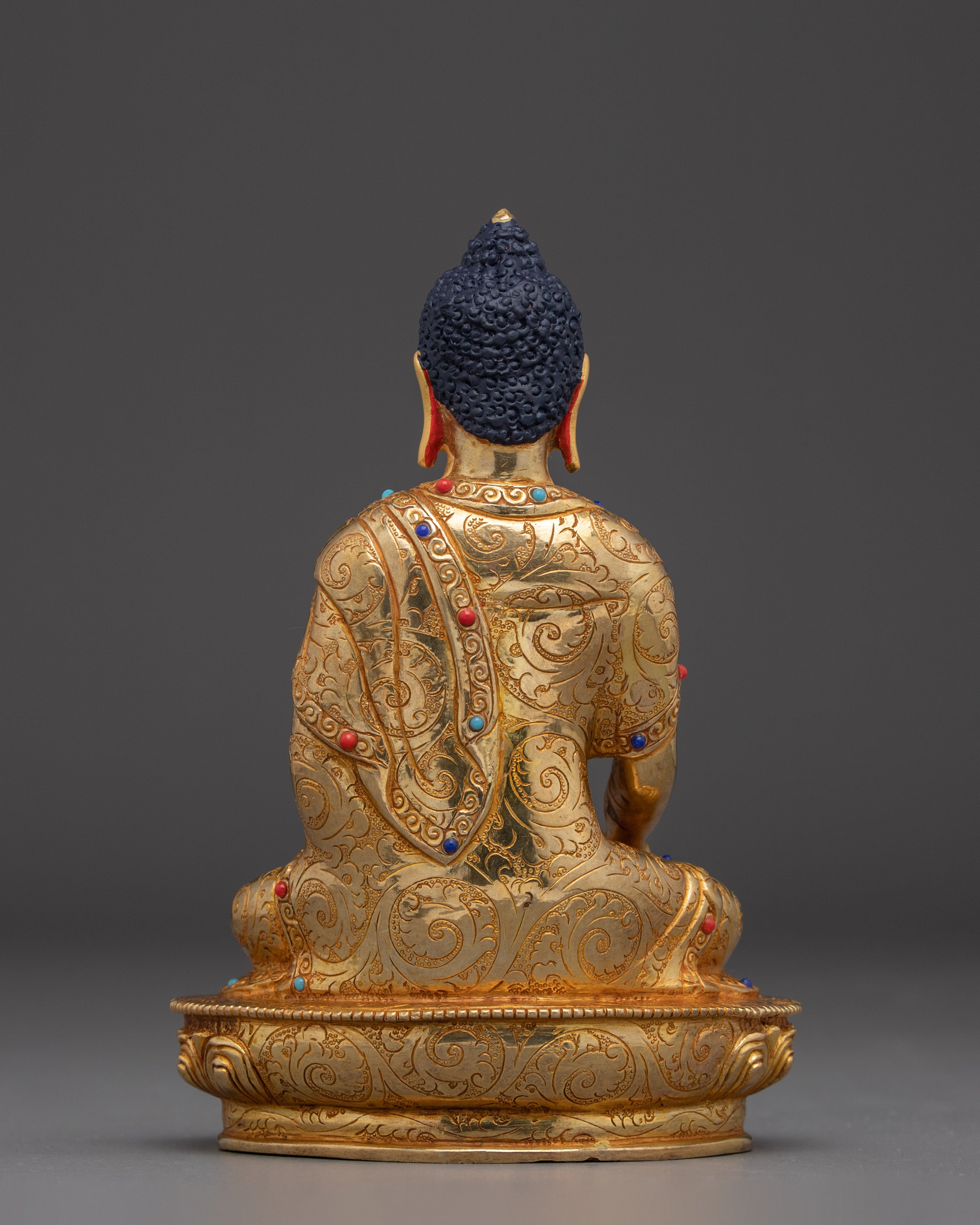 Golden Three Buddha Statue Set | Symbol of Peace and Enlightenment