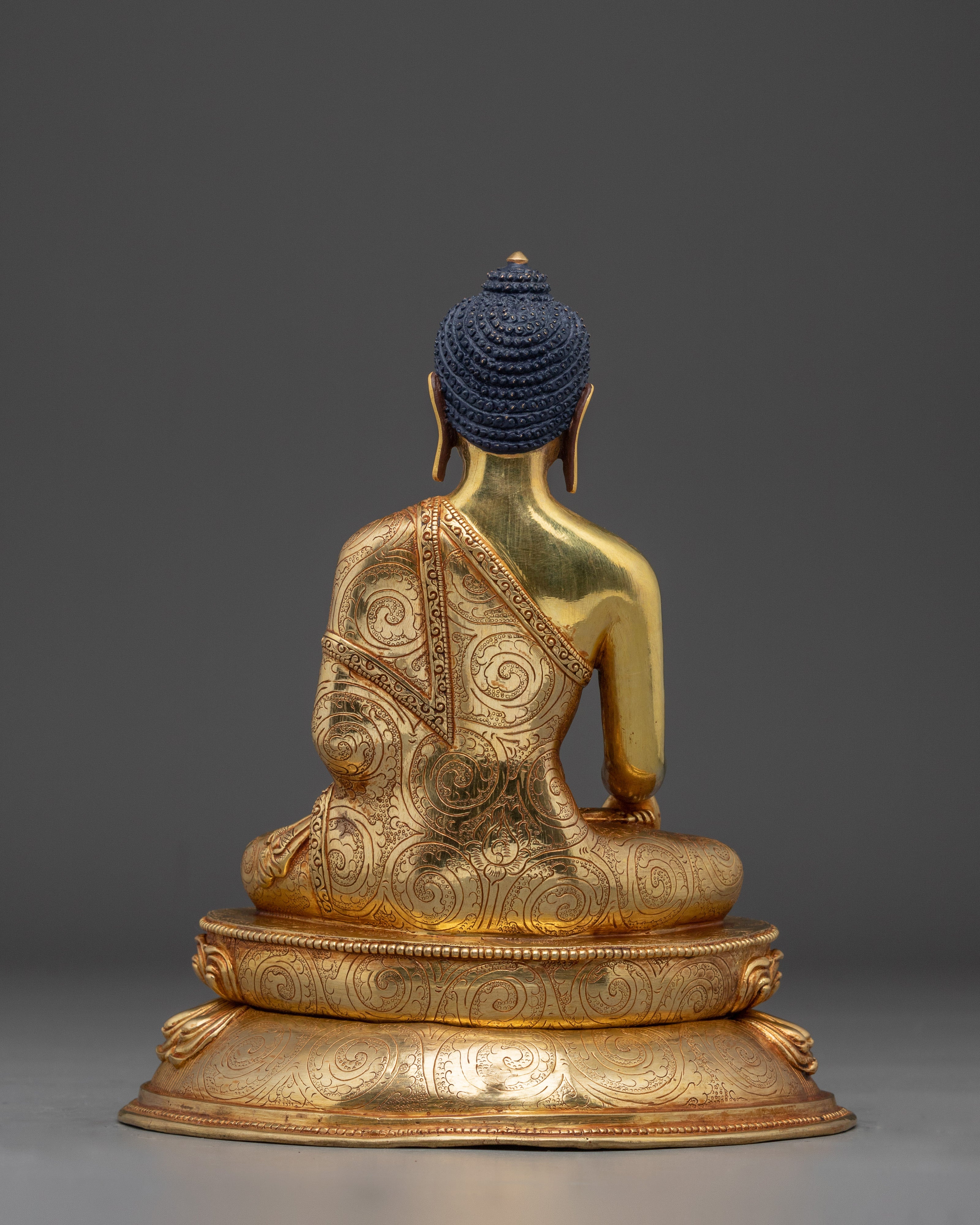 Golden Mitrupga Statue | Akshobhya Buddha Artwork