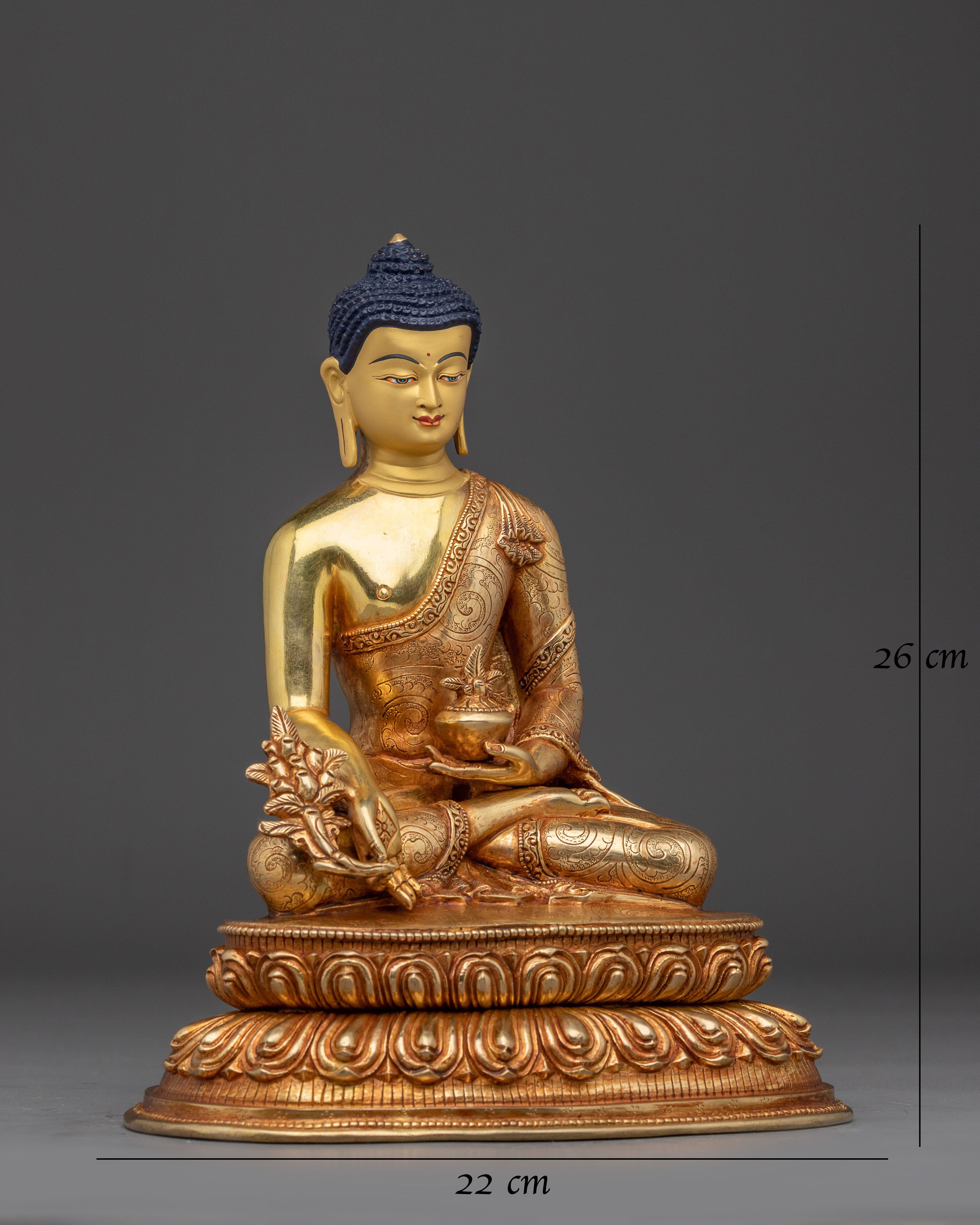 supreme-healer-medicine-buddha-golden-statue