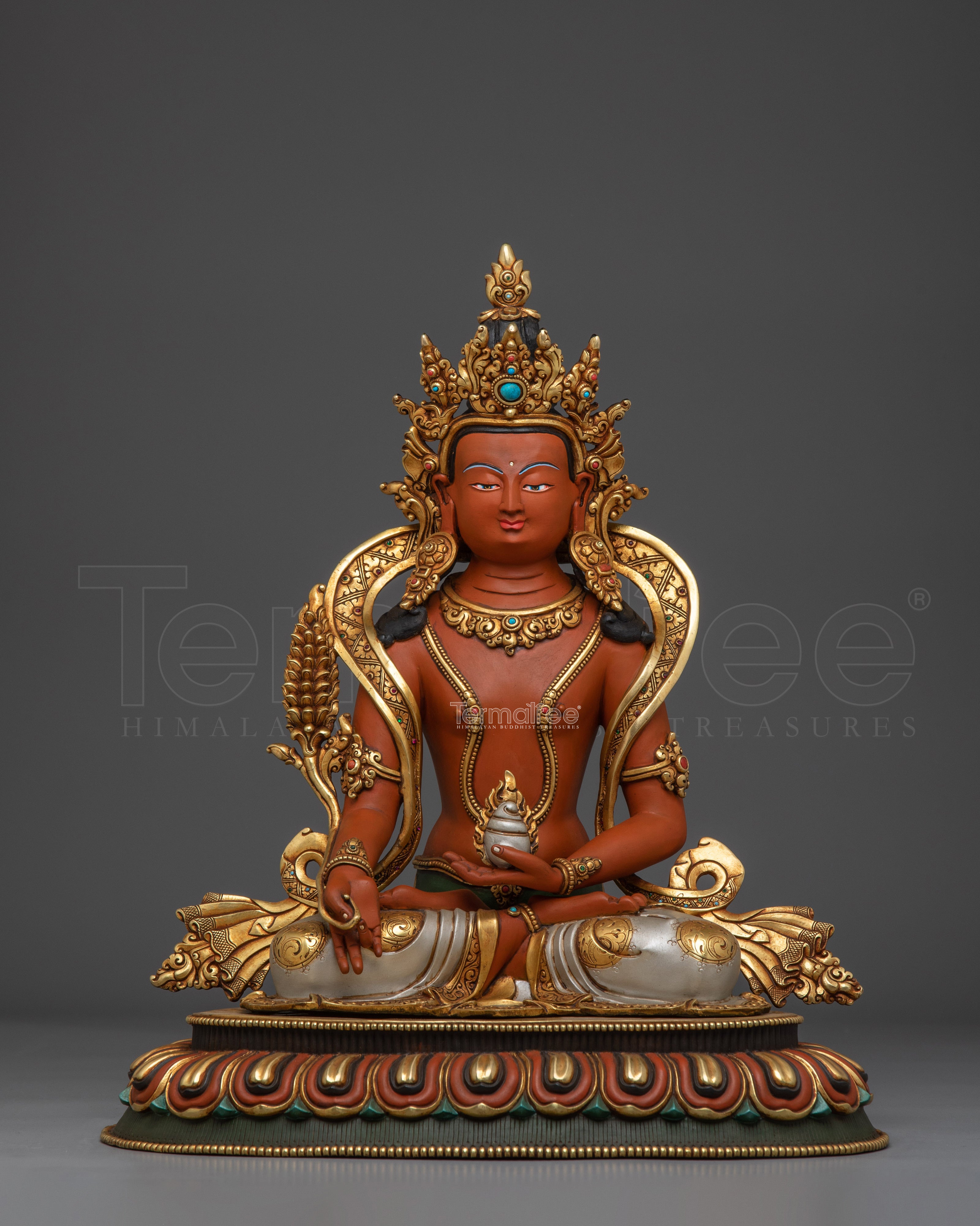 Ksitigarbha Deity Symbol of Compassion And Protection | Ideal for Sacred Space