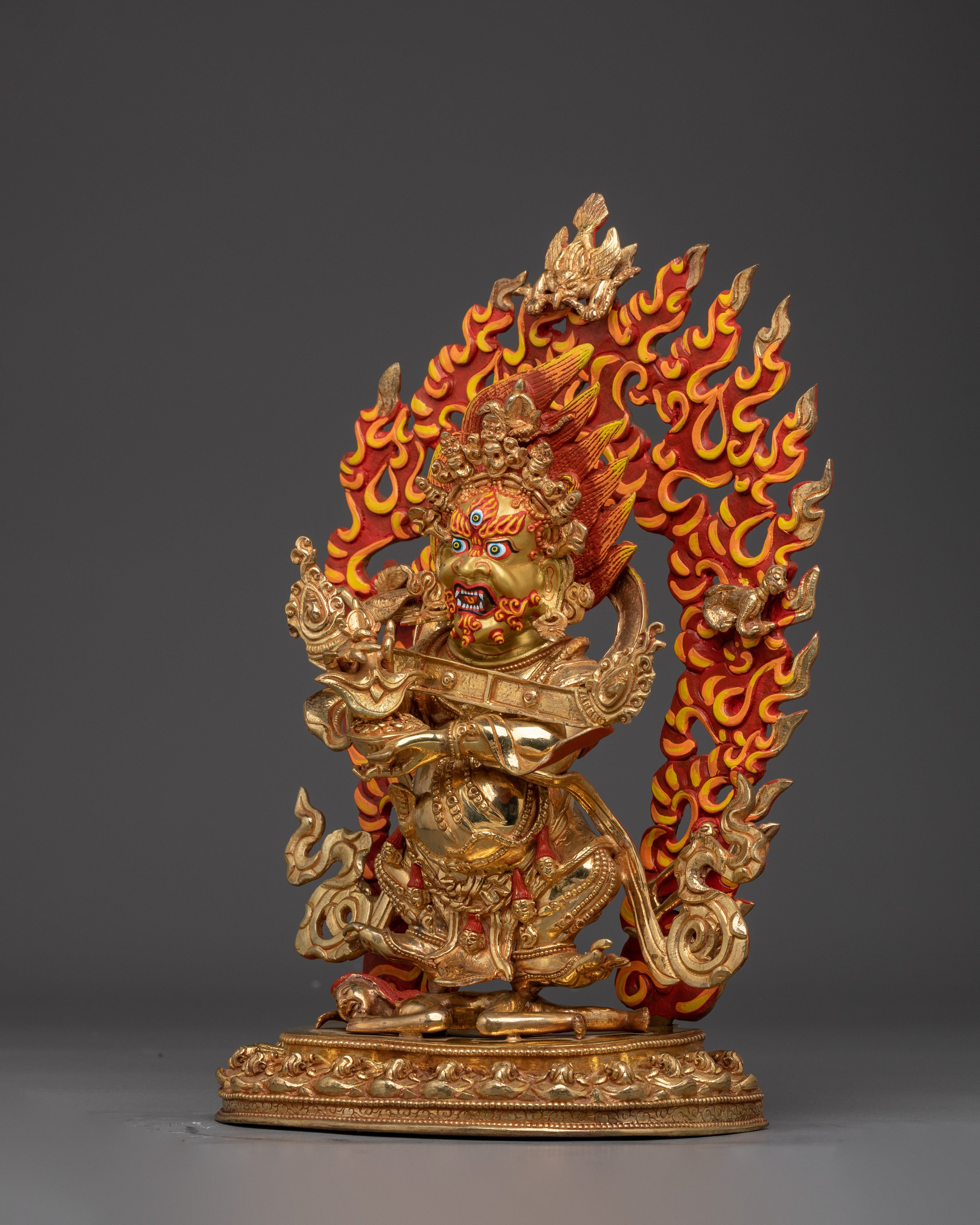 Wrathful Compassion Deity Sakya Mahakala | Protector Deity