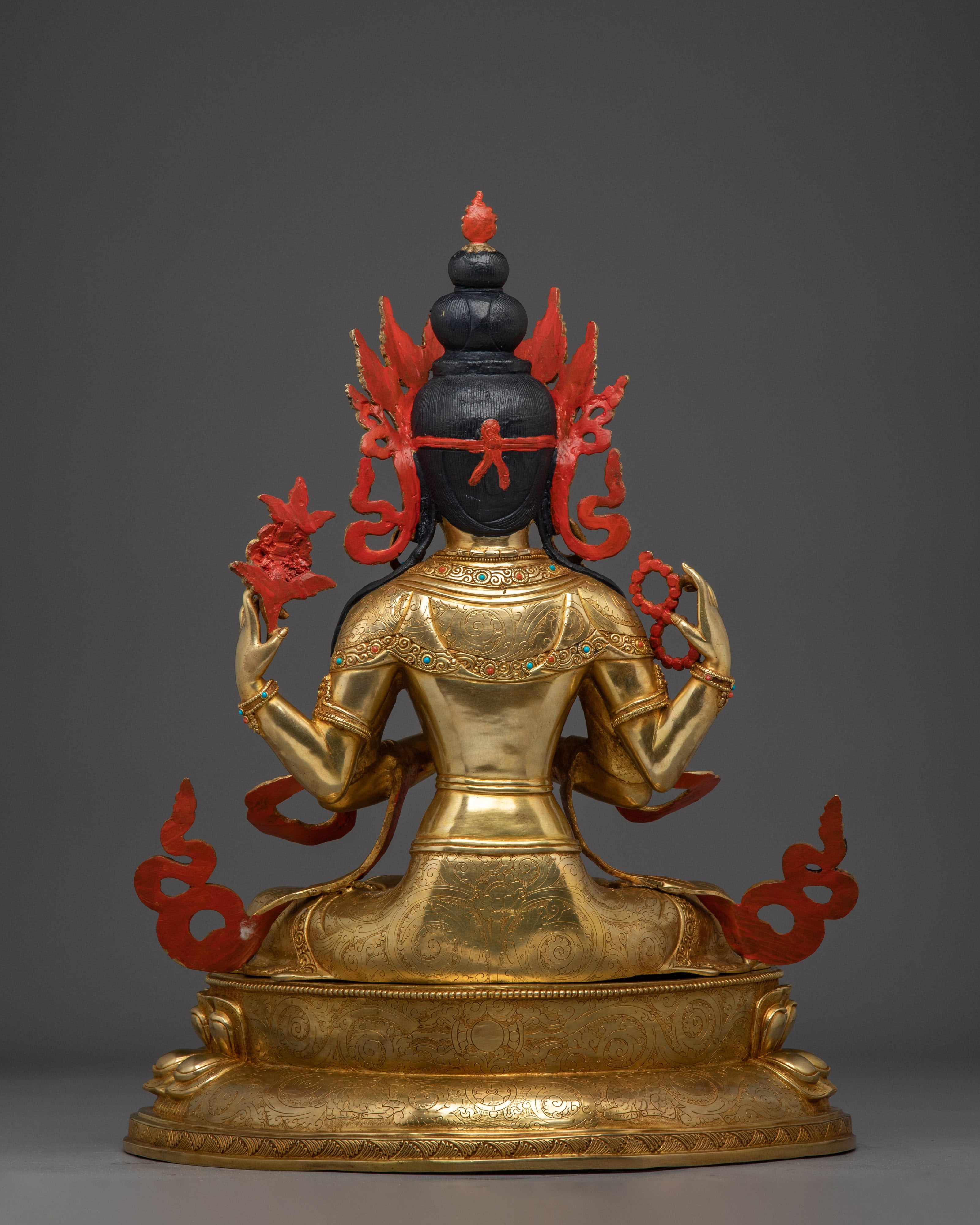 Embodiment of Compassion Chenrezig Art | Avalokiteshvara Figurine