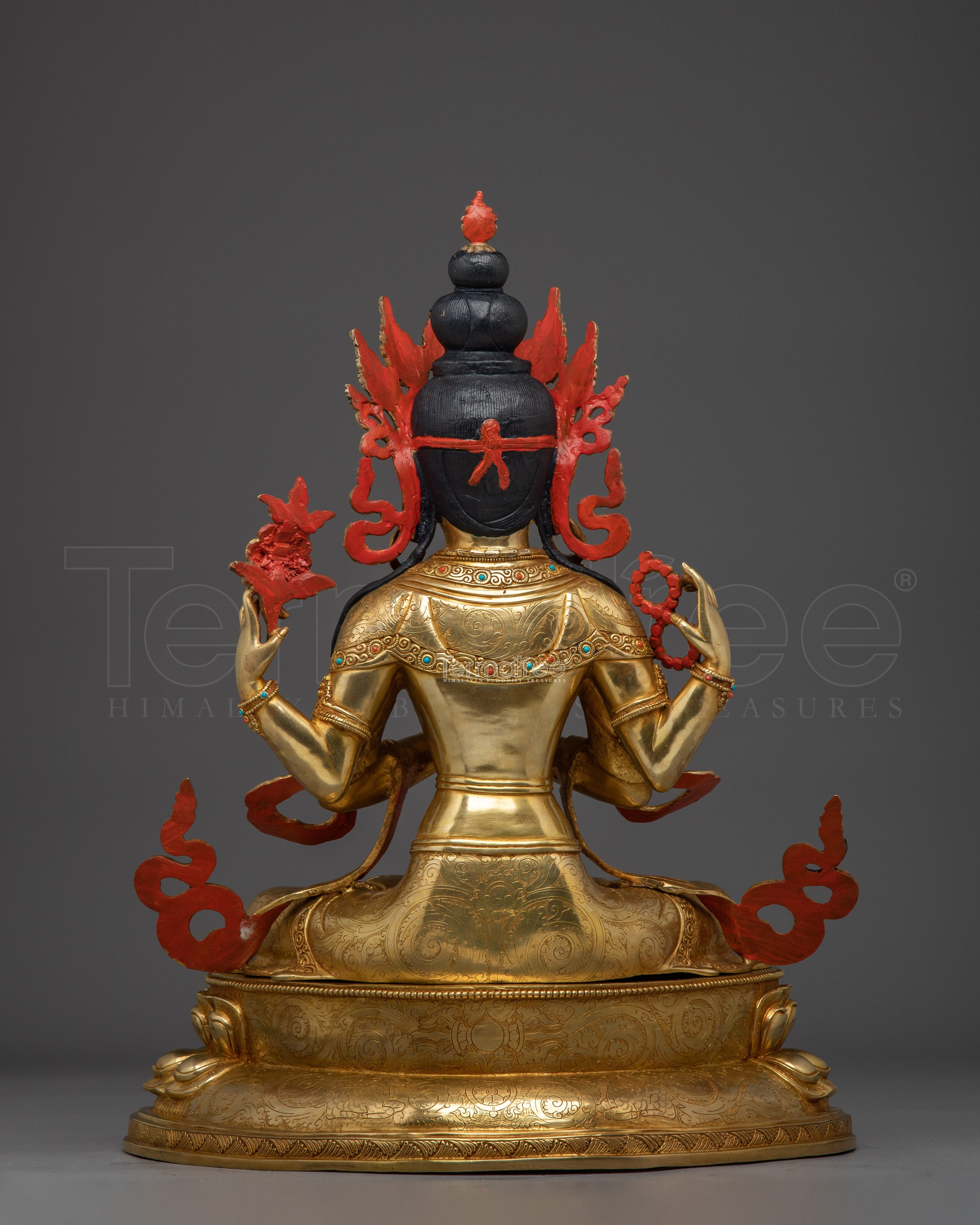 Embodiment of Compassion Chenrezig Art | Avalokiteshvara Figurine