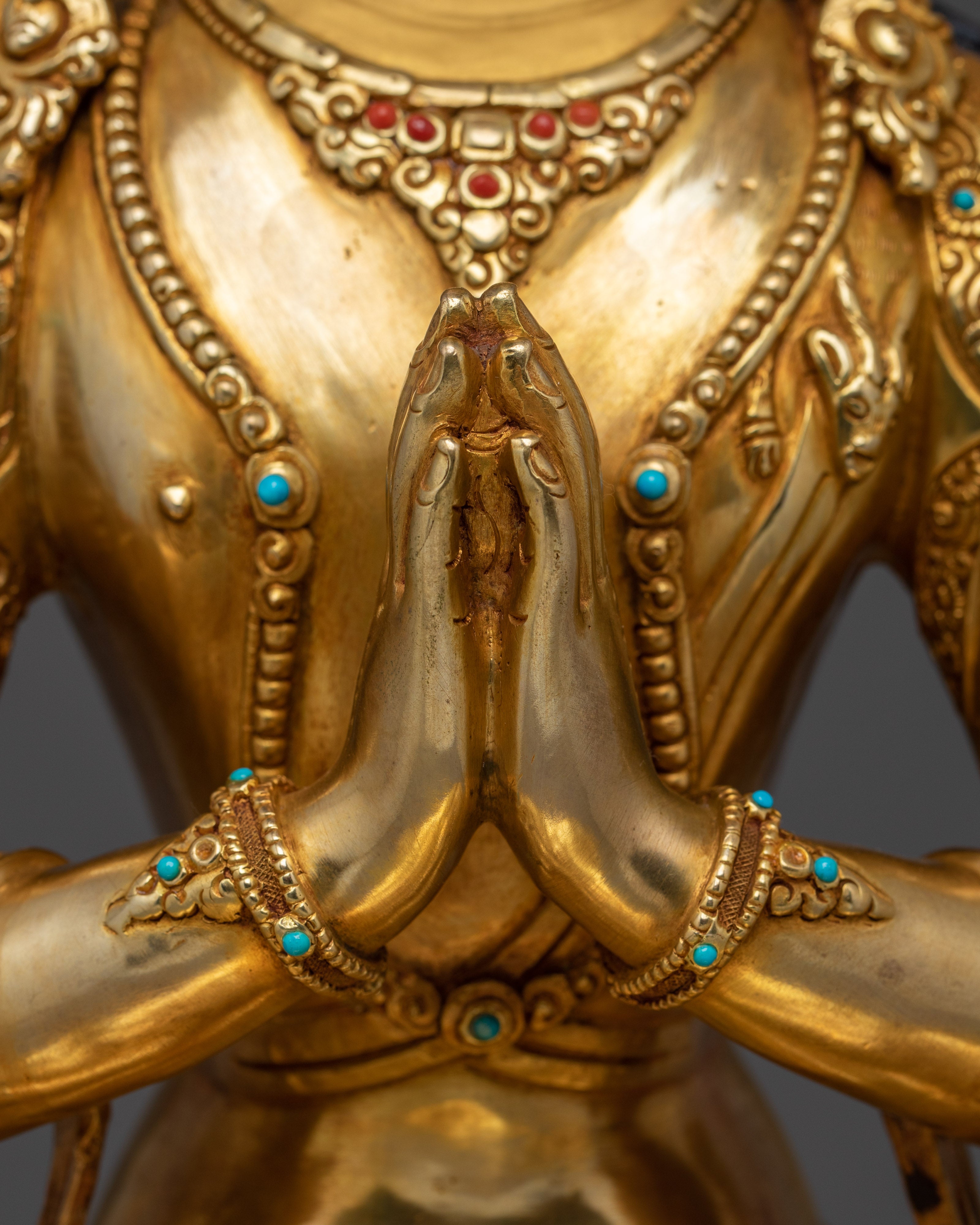 Embodiment of Compassion Chenrezig Art | Avalokiteshvara Figurine