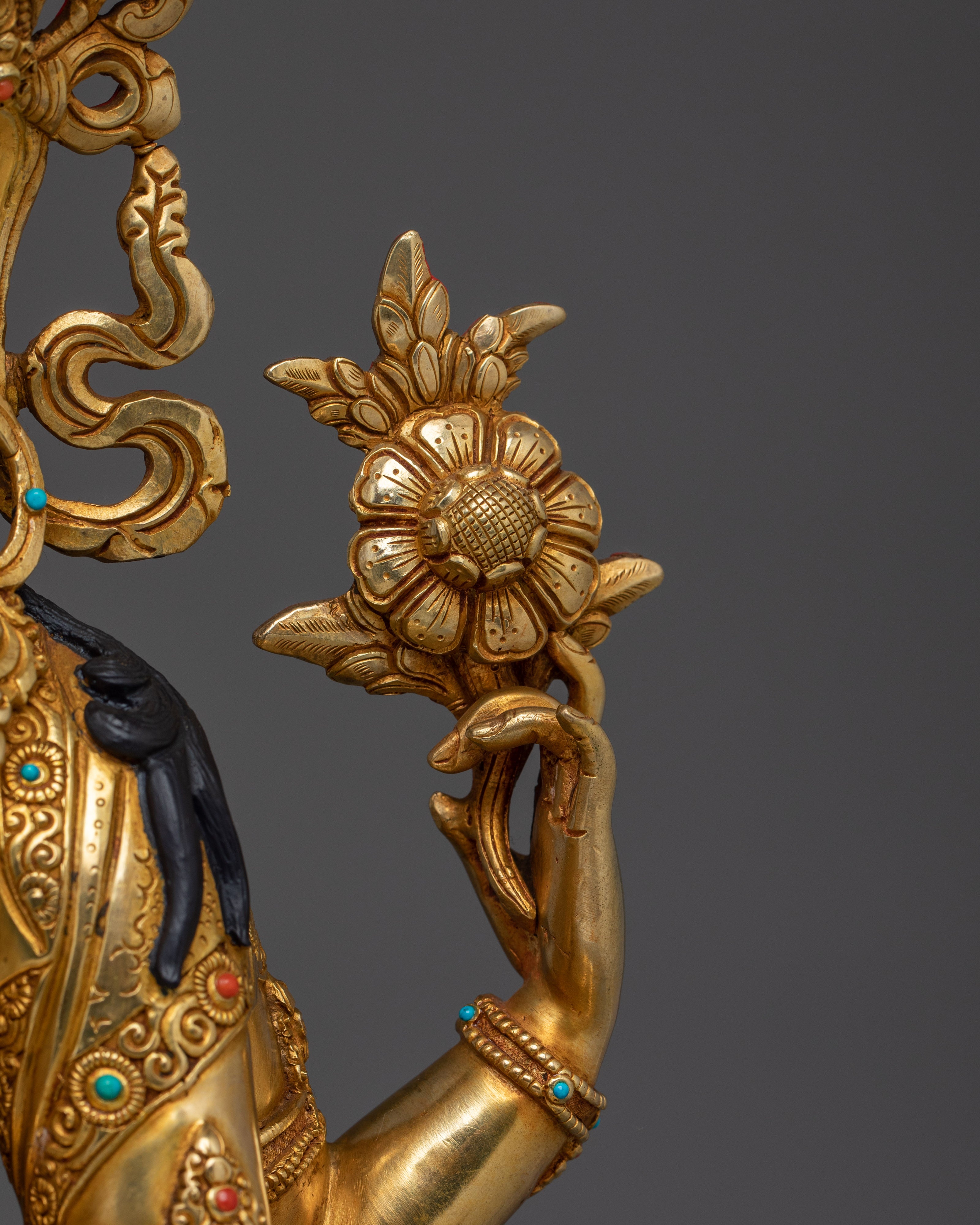 Embodiment of Compassion Chenrezig Art | Avalokiteshvara Figurine