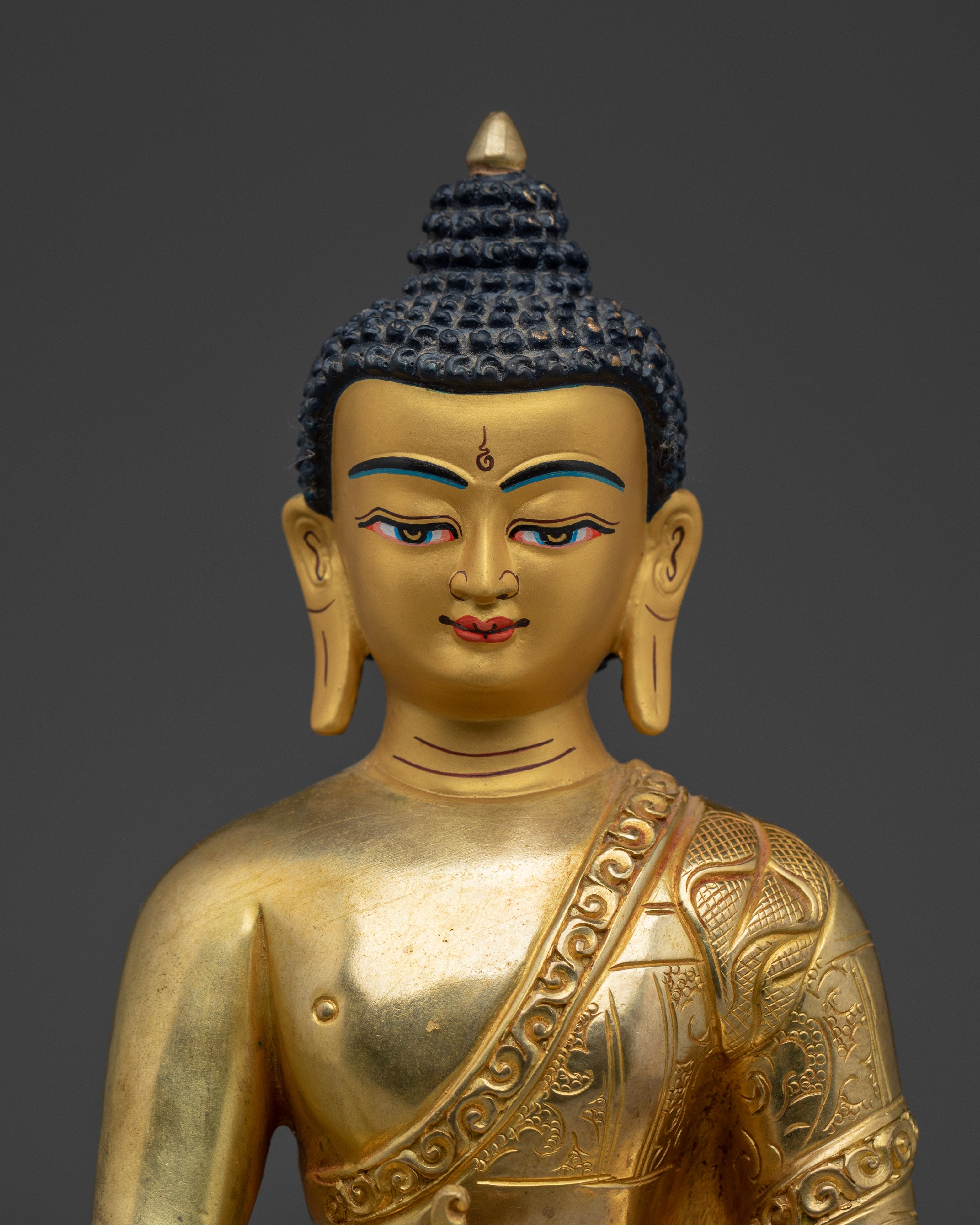 Buddhist Bhaisajyaguru Healing Buddha Artwork | Medicine Buddha Statue