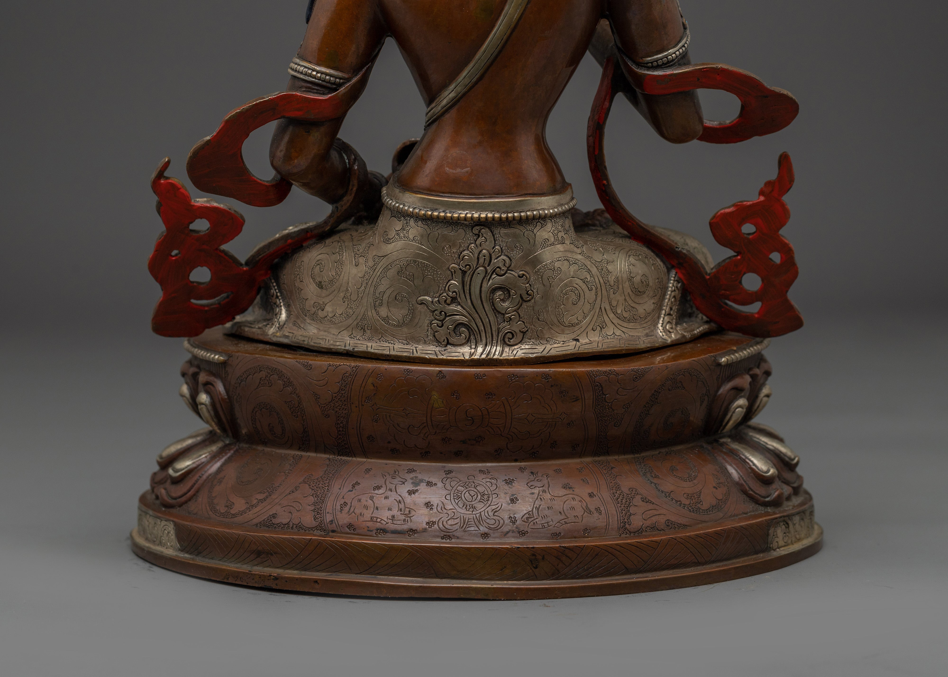 Oxidized Dorje Sempa Art | Vajrasattva - Embodiment of Purity