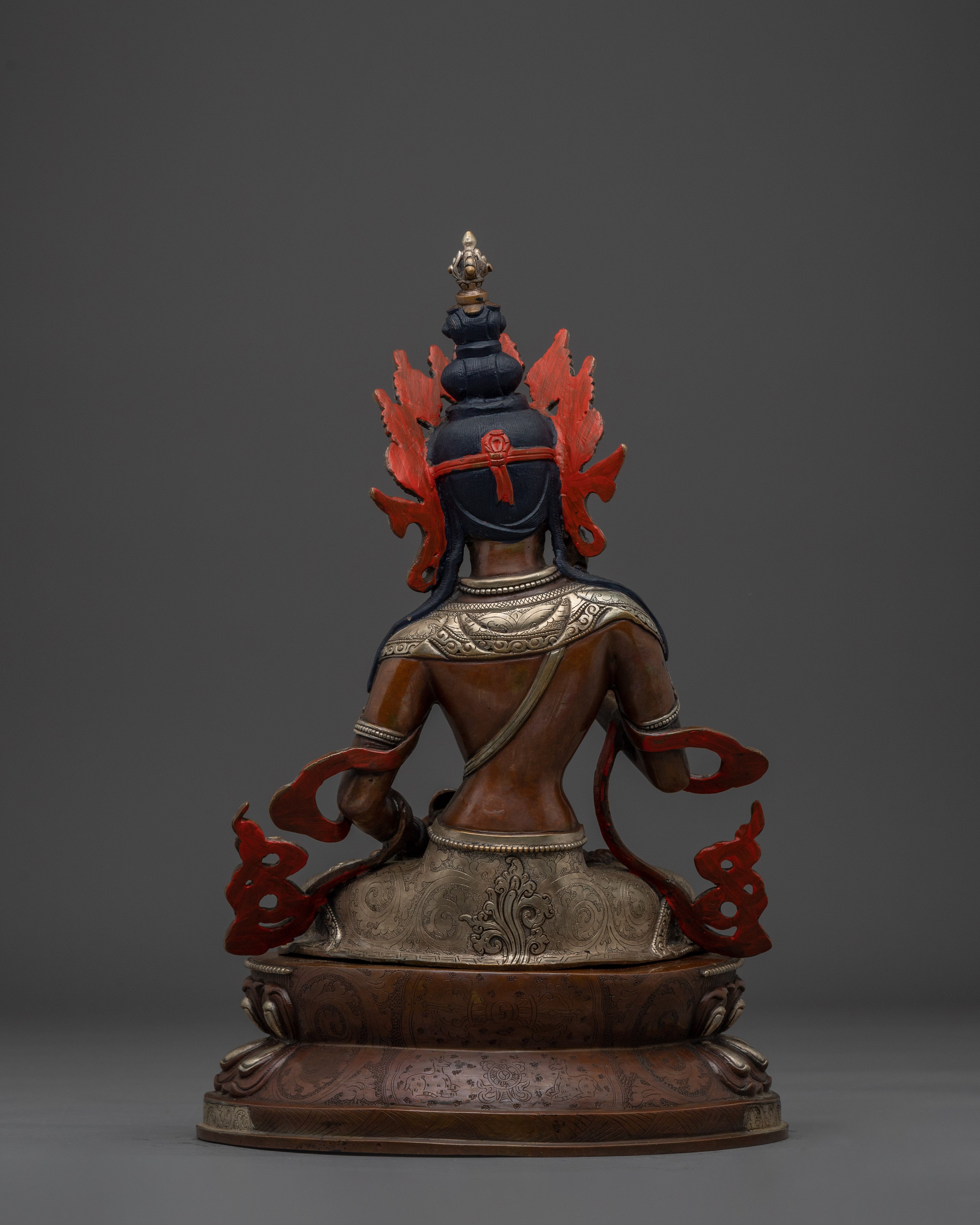 Oxidized Dorje Sempa Art | Vajrasattva - Embodiment of Purity