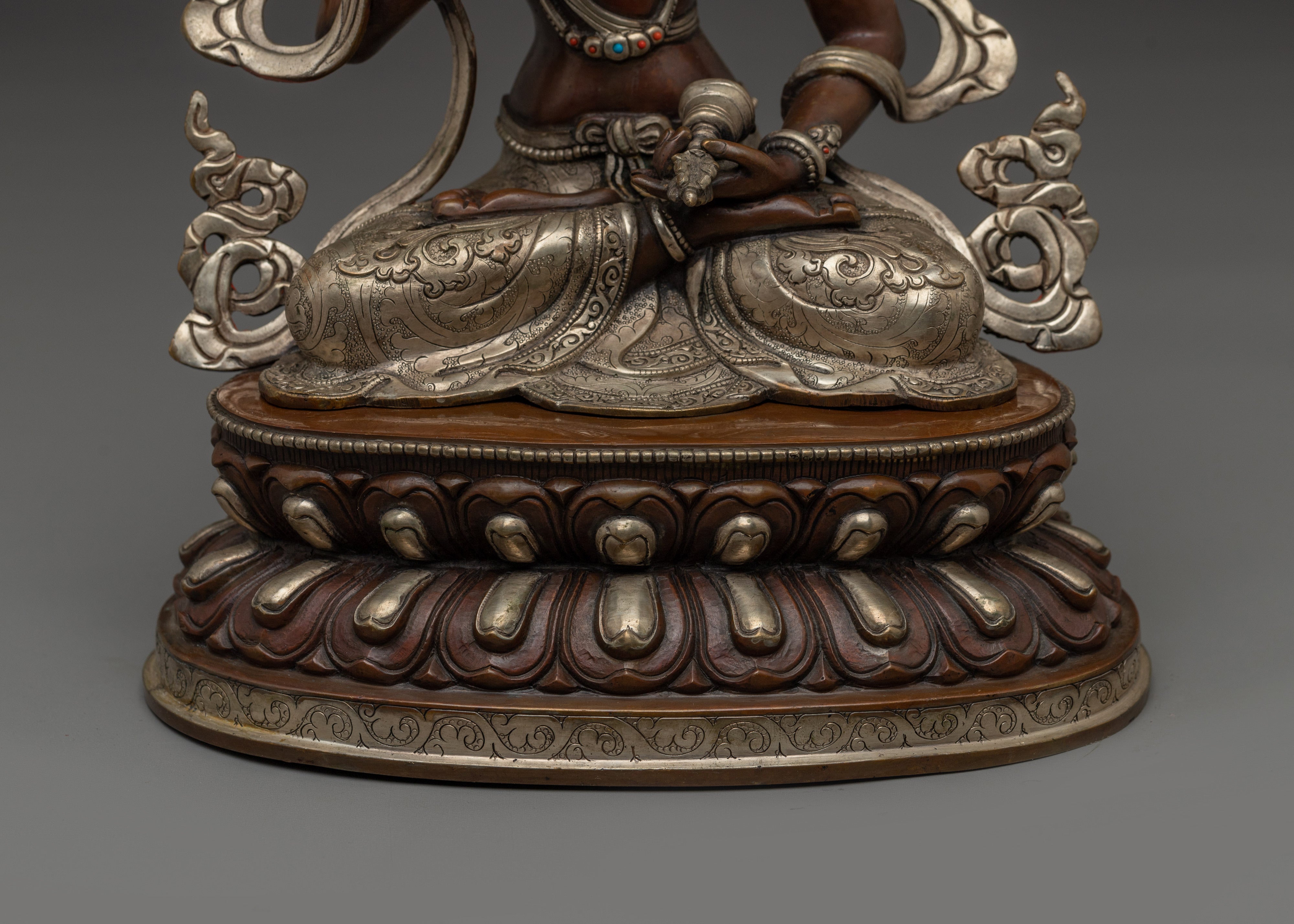 Oxidized Dorje Sempa Art | Vajrasattva - Embodiment of Purity
