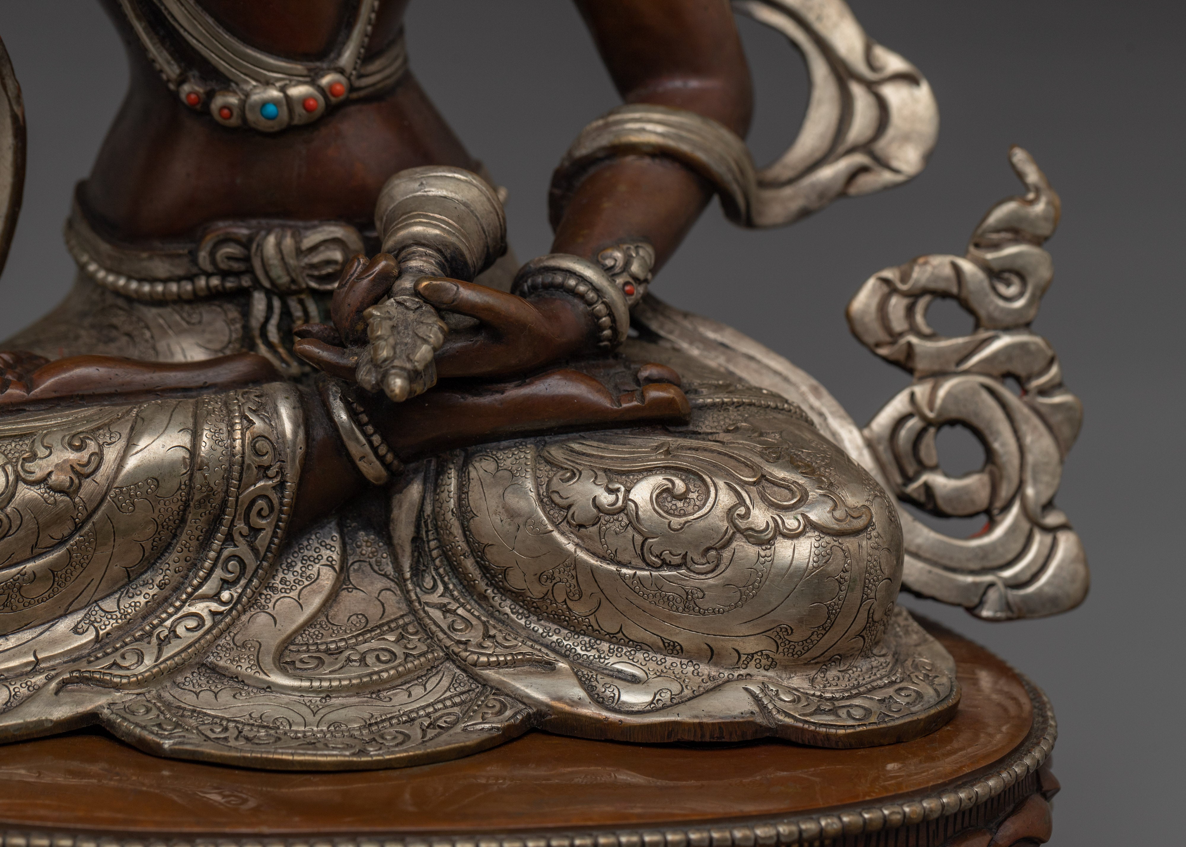 Oxidized Dorje Sempa Art | Vajrasattva - Embodiment of Purity