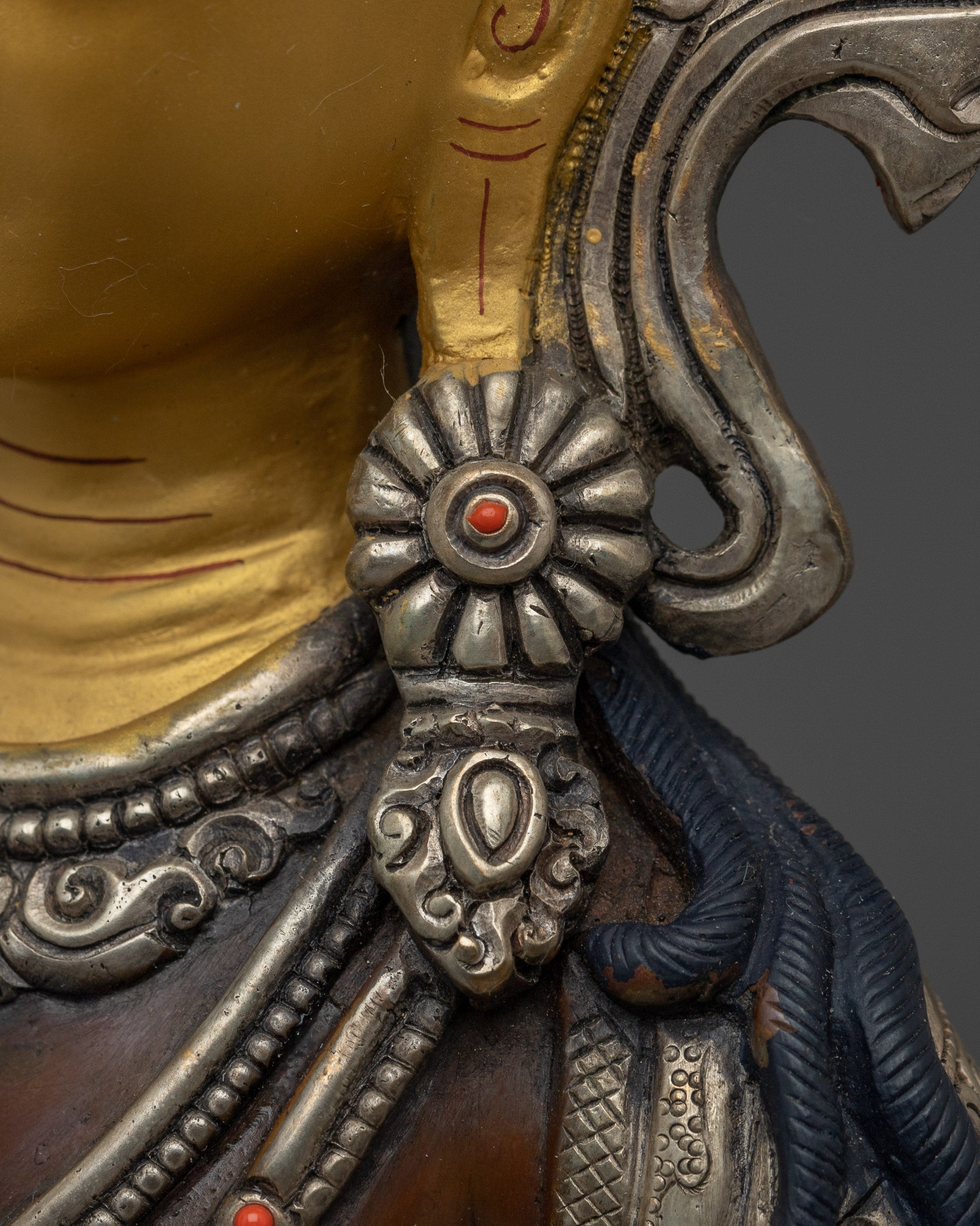 Oxidized Dorje Sempa Art | Vajrasattva - Embodiment of Purity