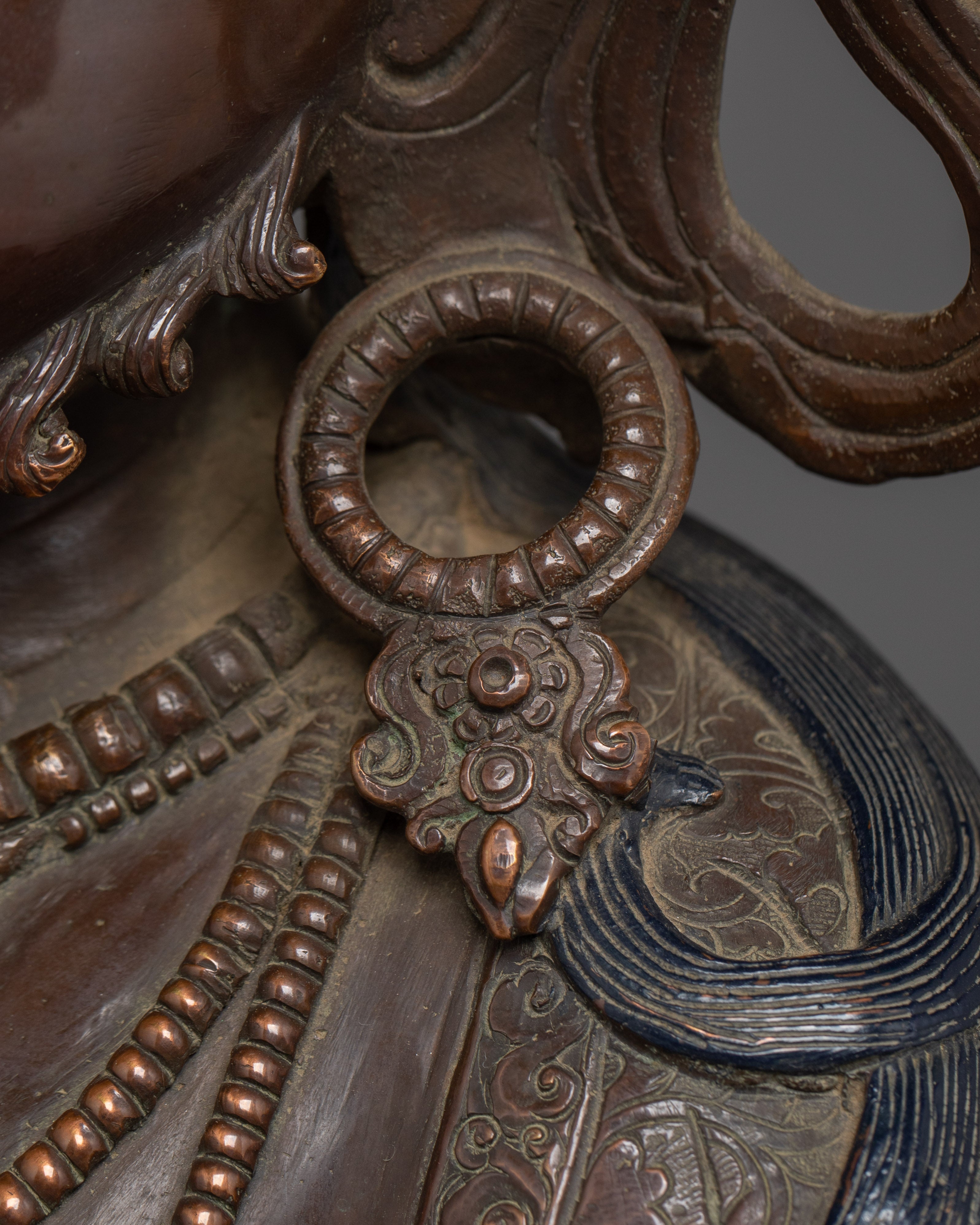 Oxidized Wealth Lord Dzambhala | Guardian of Prosperity