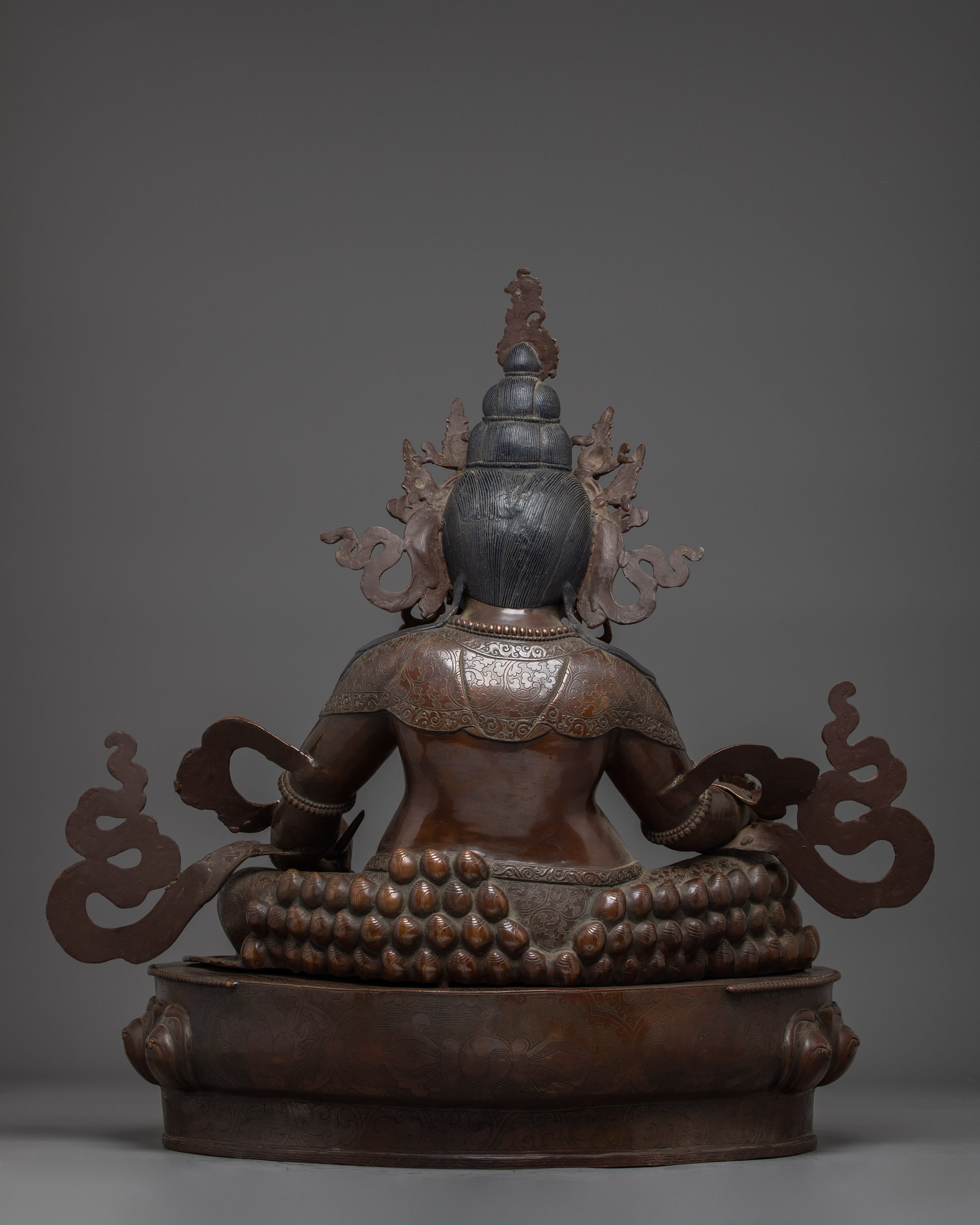 Oxidized Wealth Lord Dzambhala | Guardian of Prosperity