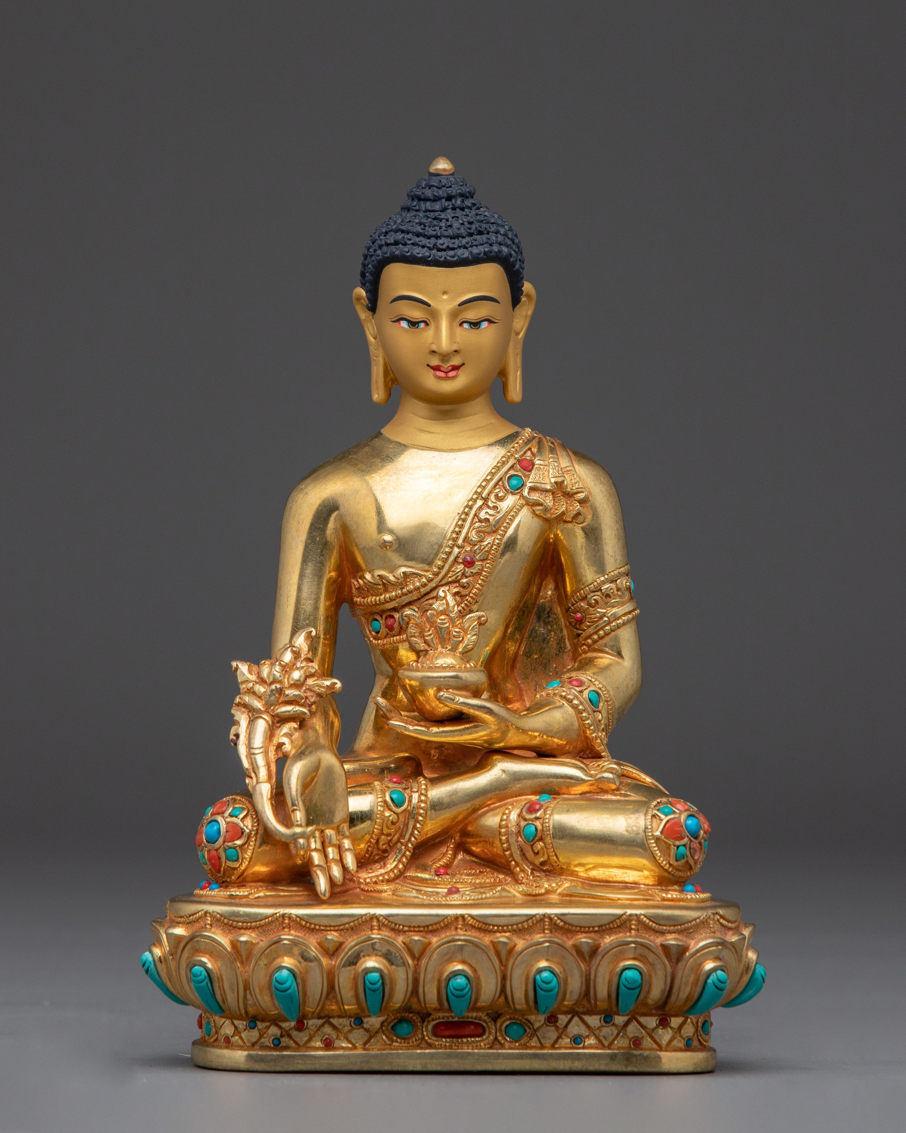 Buddhist Three Buddha Trio | Shakyamuni, Amitabha, Medicine Buddha Statues