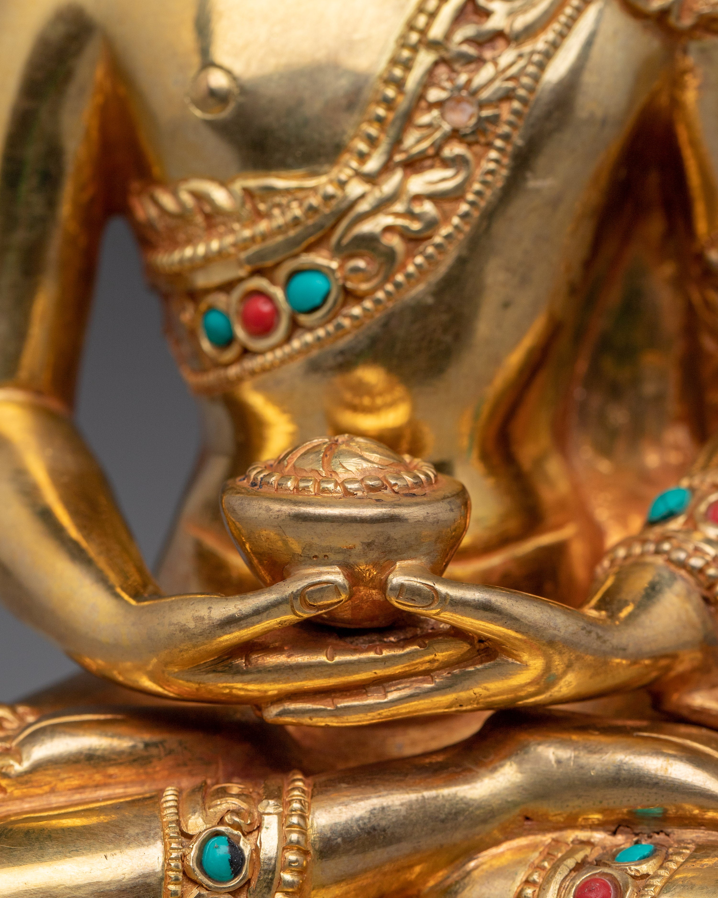 Buddhist Three Buddha Trio | Shakyamuni, Amitabha, Medicine Buddha Statues