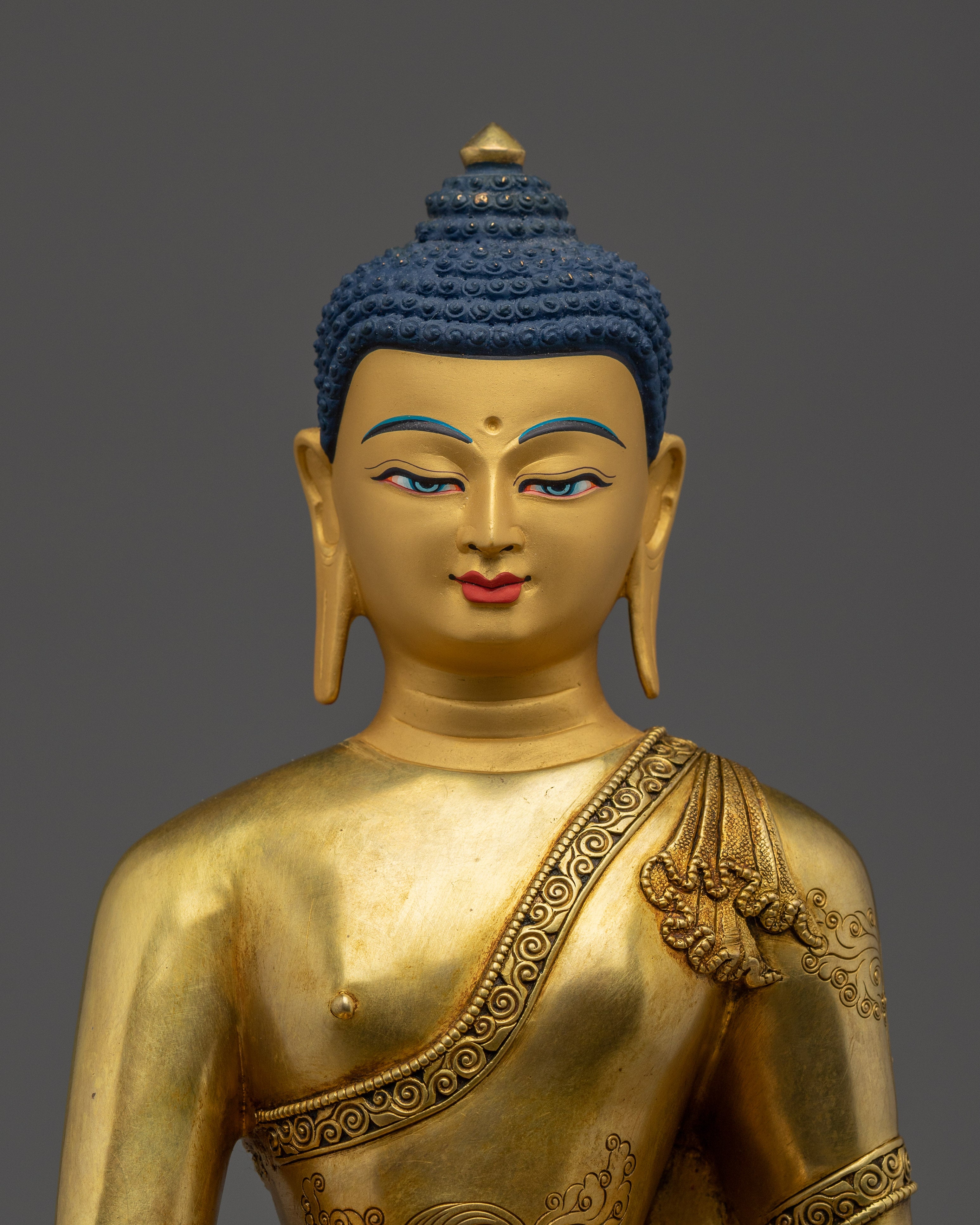 Serene Shakyamuni Buddha Art | Enlightenment Symbol Gautama Buddha