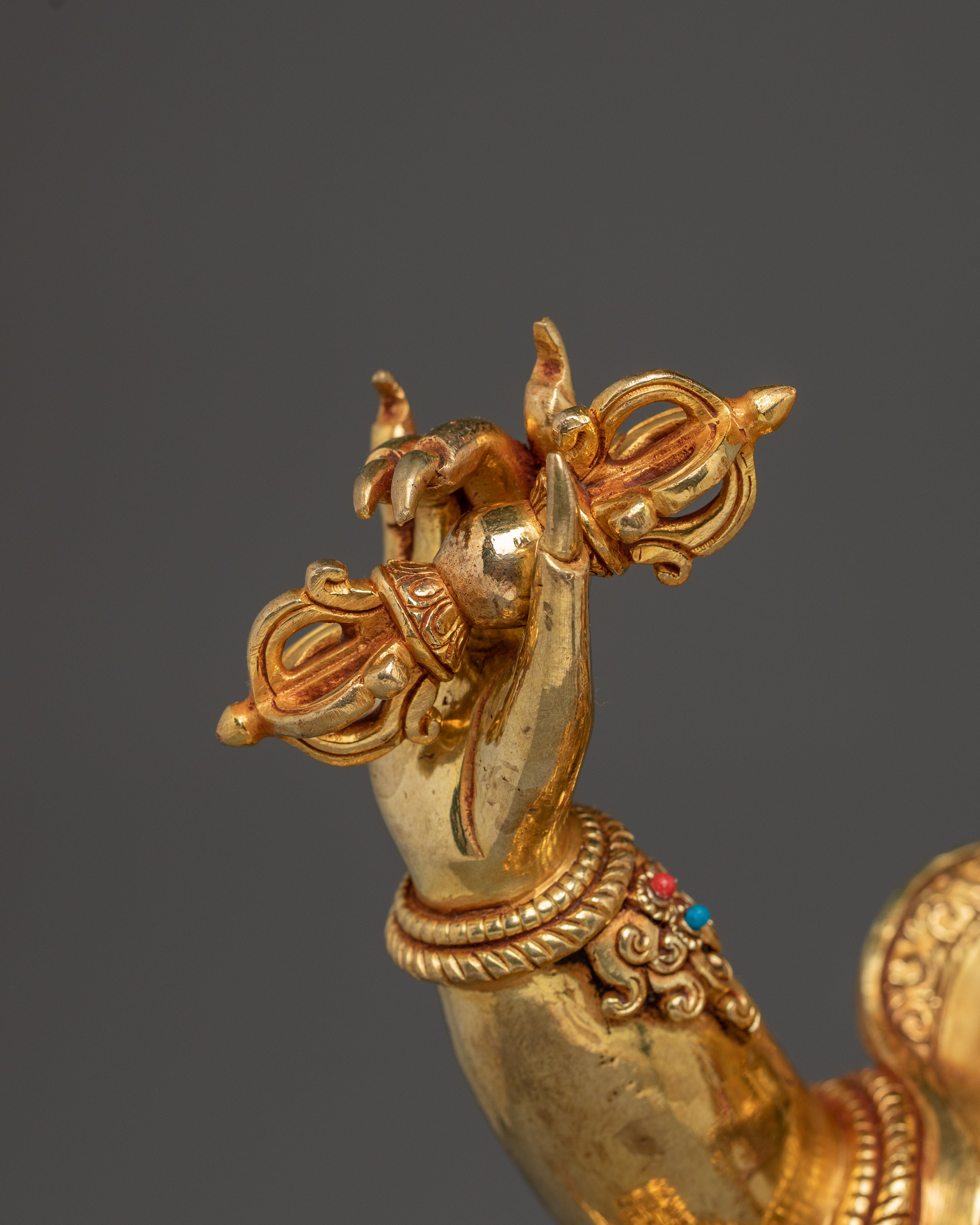 Vajrapani Handmade Statue | Buddhist Spiritual Decor Artwork