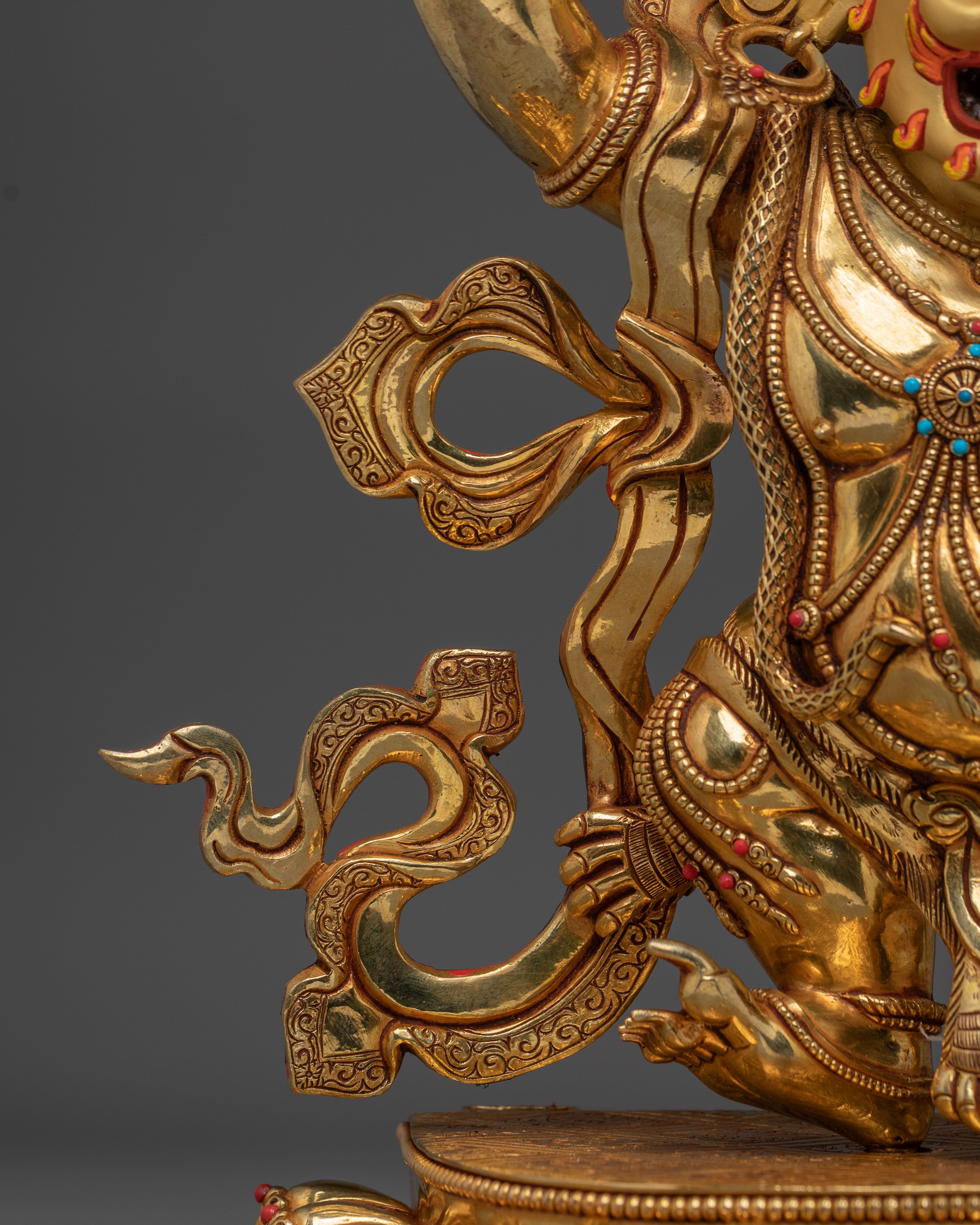 Vajrapani Handmade Statue | Buddhist Spiritual Decor Artwork