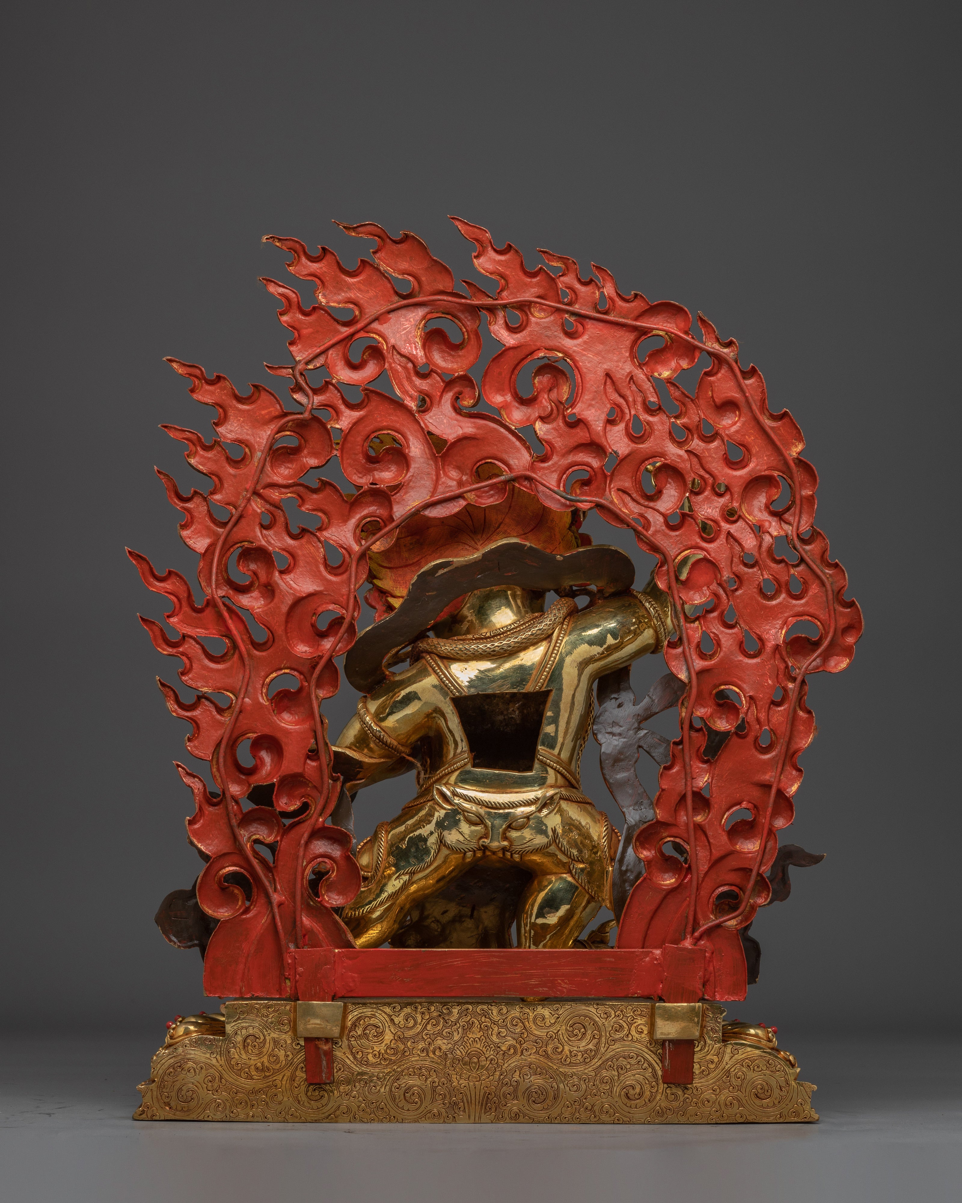 Vajrapani Handmade Statue | Buddhist Spiritual Decor Artwork