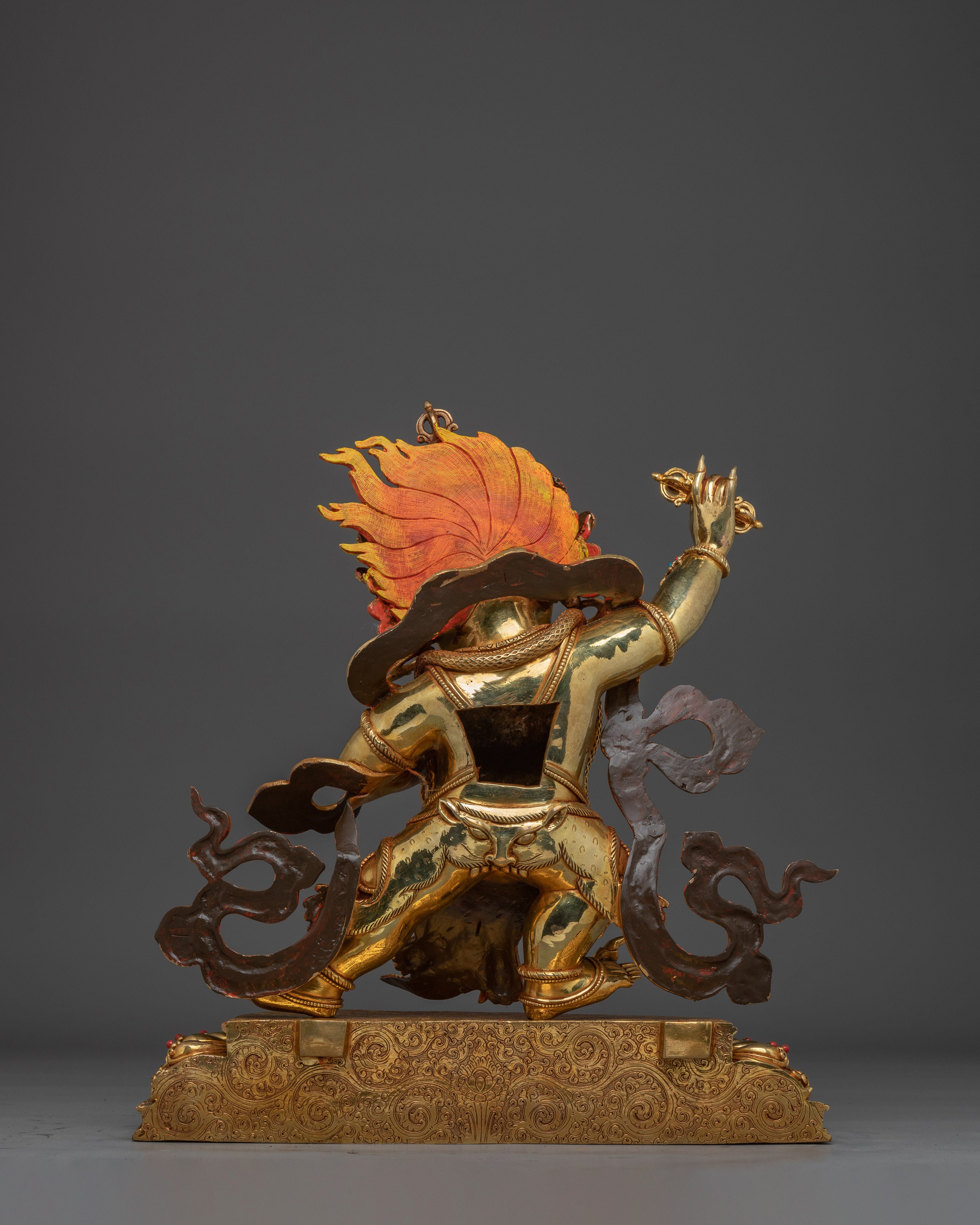 Vajrapani Handmade Statue | Buddhist Spiritual Decor Artwork