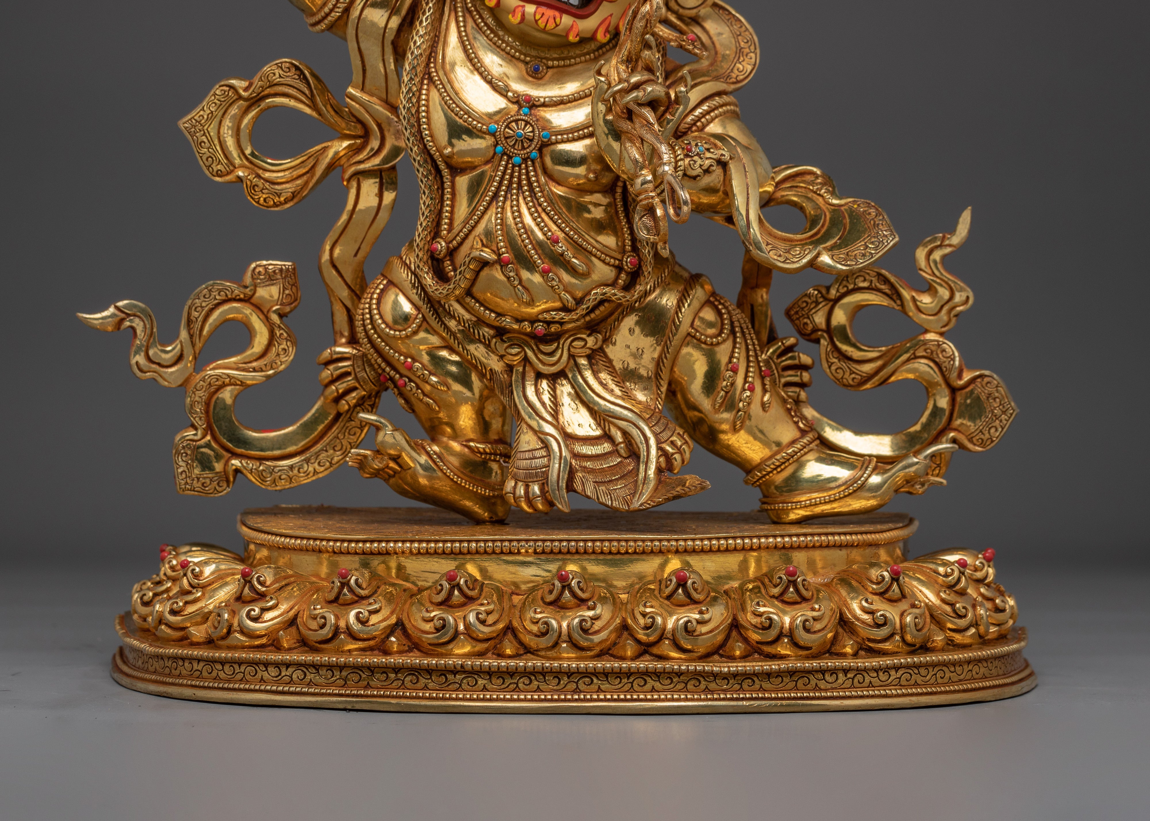Vajrapani Handmade Statue | Buddhist Spiritual Decor Artwork