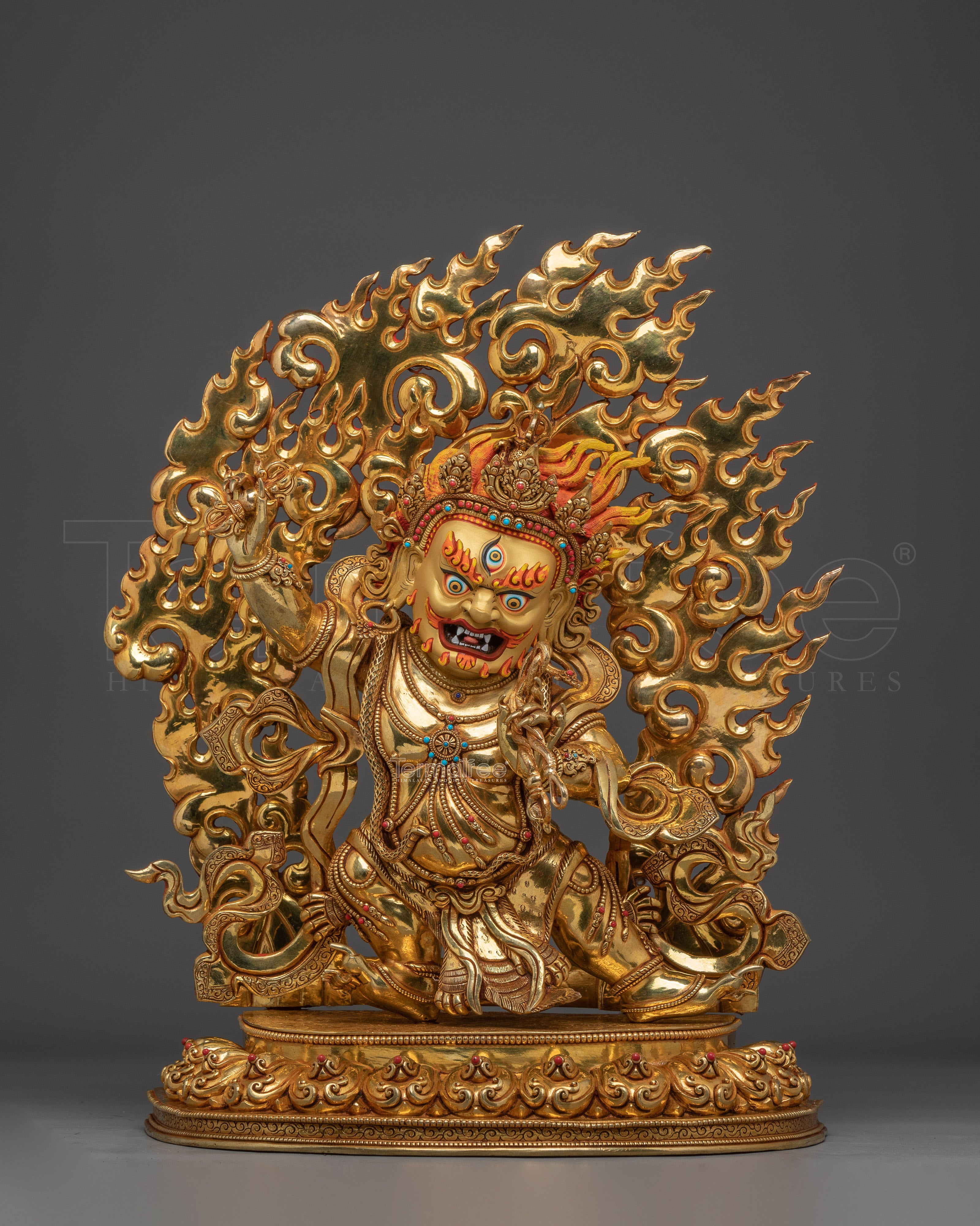 Vajrapani Handmade Statue | Buddhist Spiritual Decor Artwork
