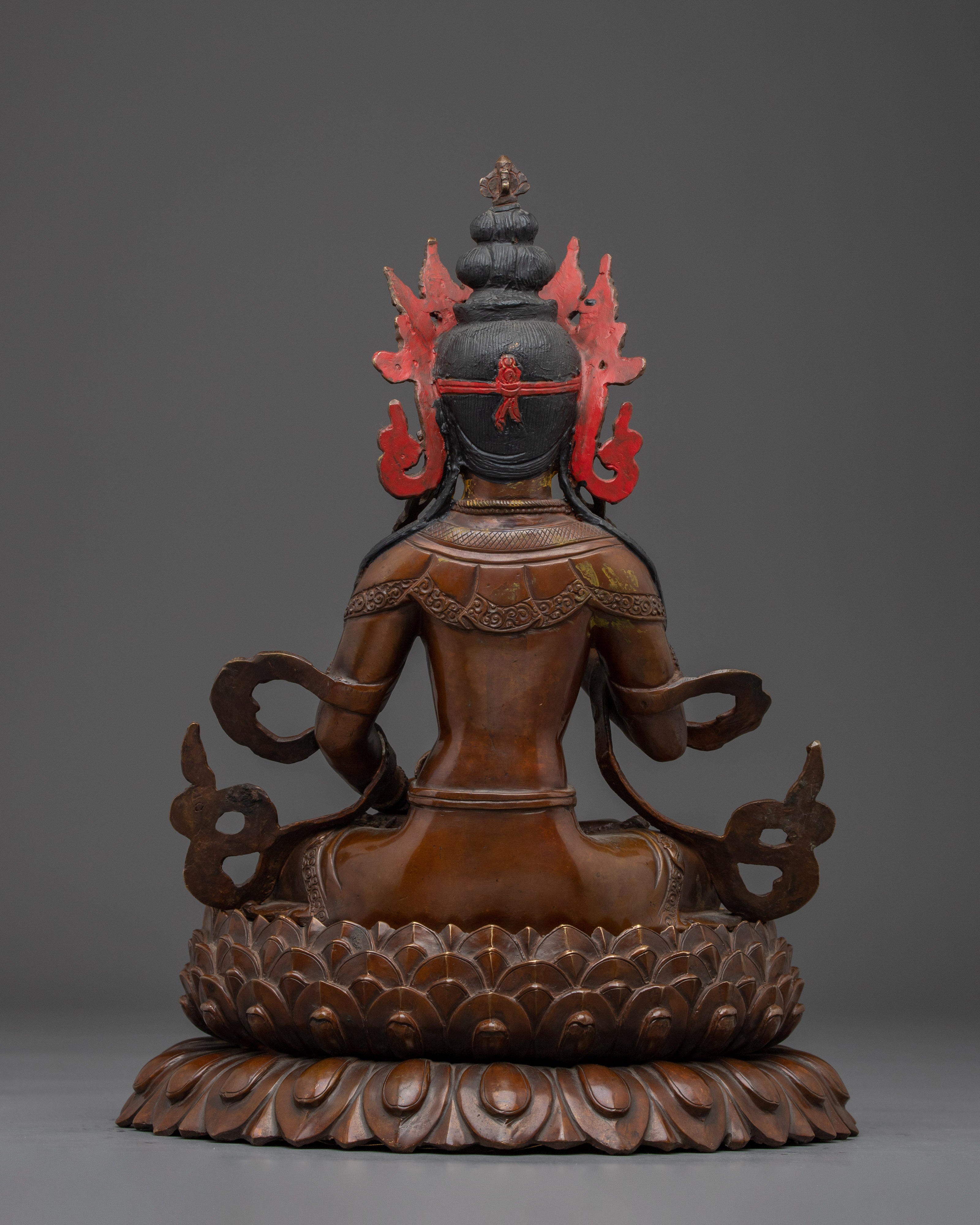 Handmade Artwork of Himalayan Deity Vajrasattva | The Deity of Purification