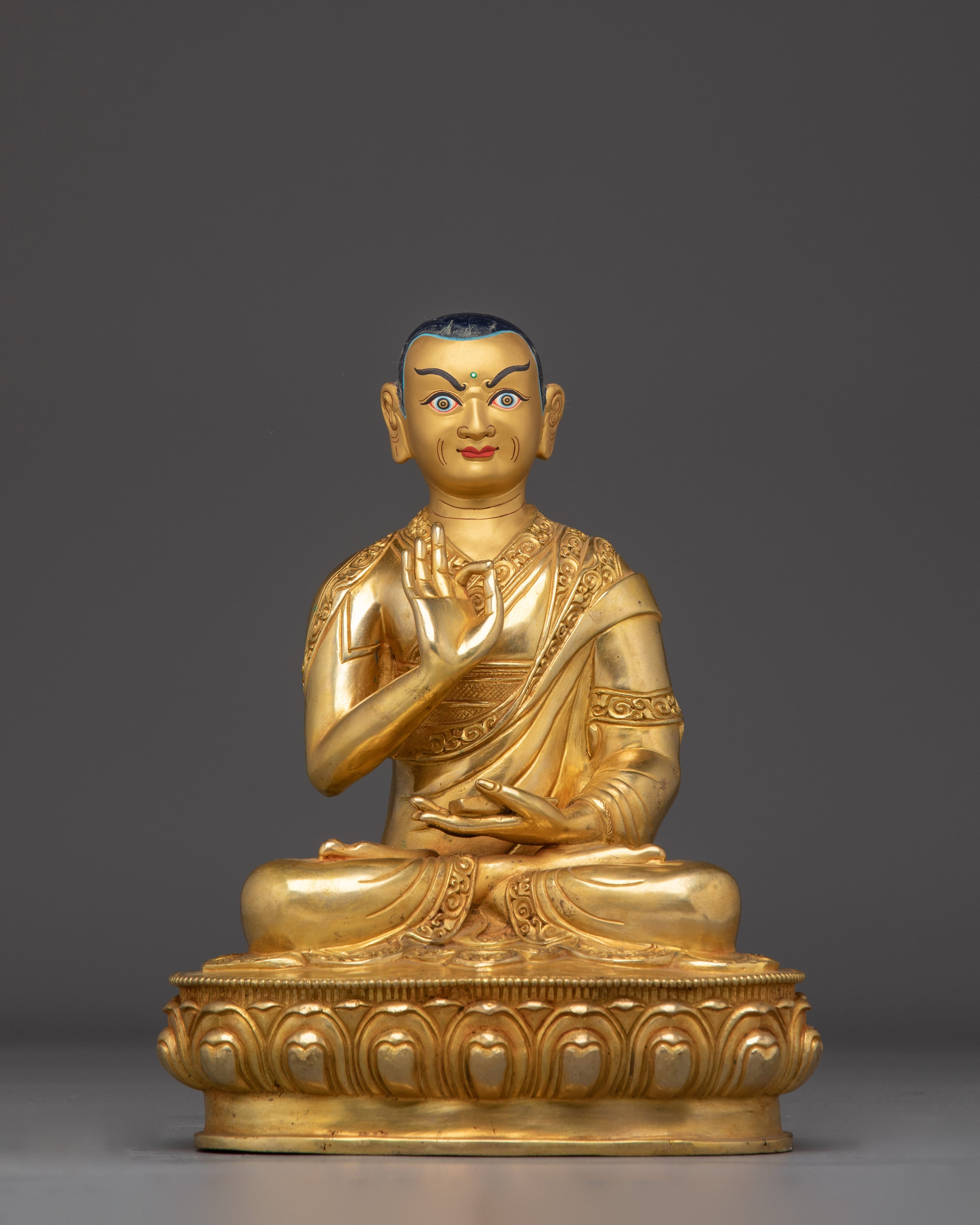 Tibetan Buddhist master Tsongkhapa Set | Tsongkhapa with disciples
