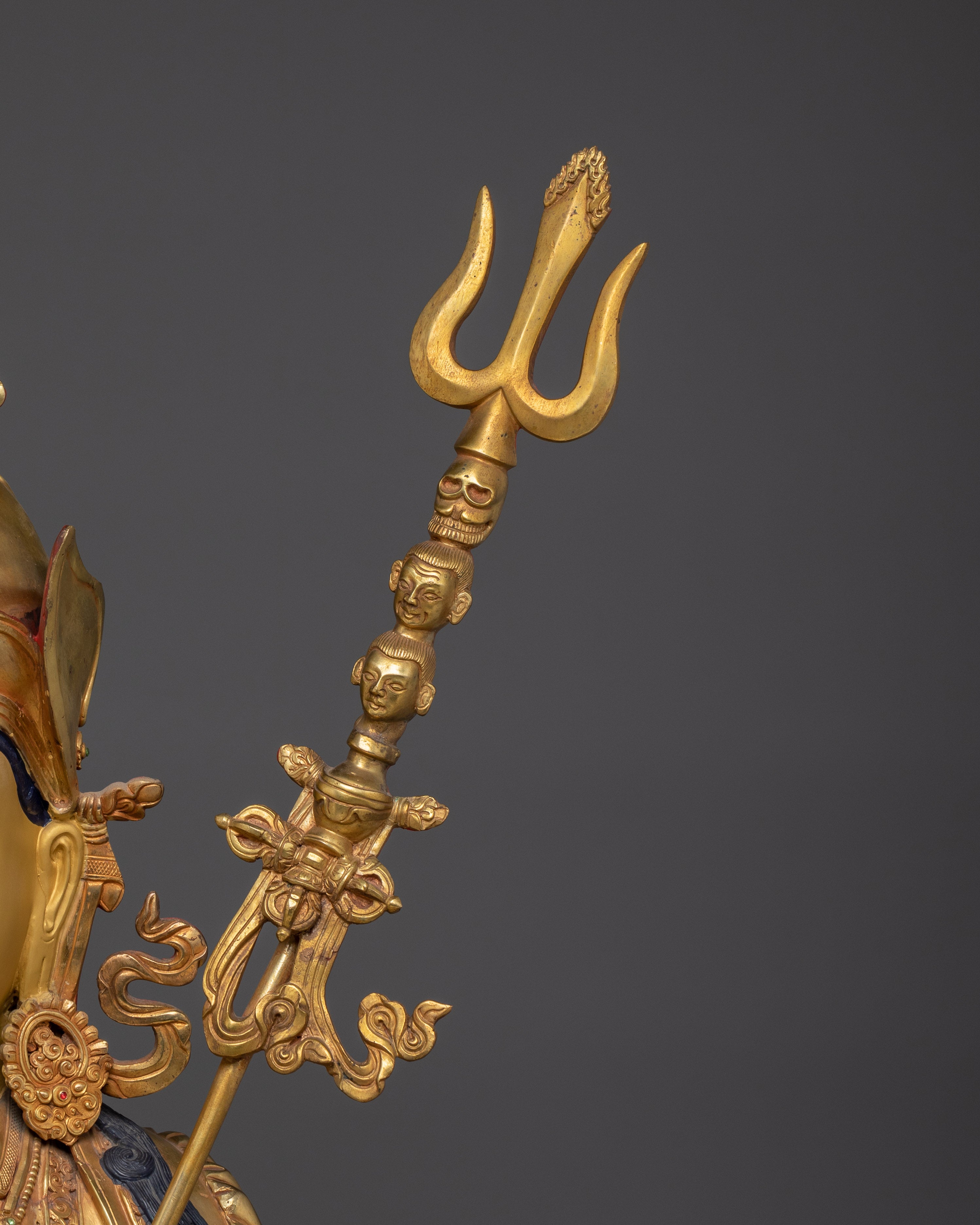 Spiritual Protector Guru Rinpoche Figurine | The Tantric Sage of Himalayan Buddhism