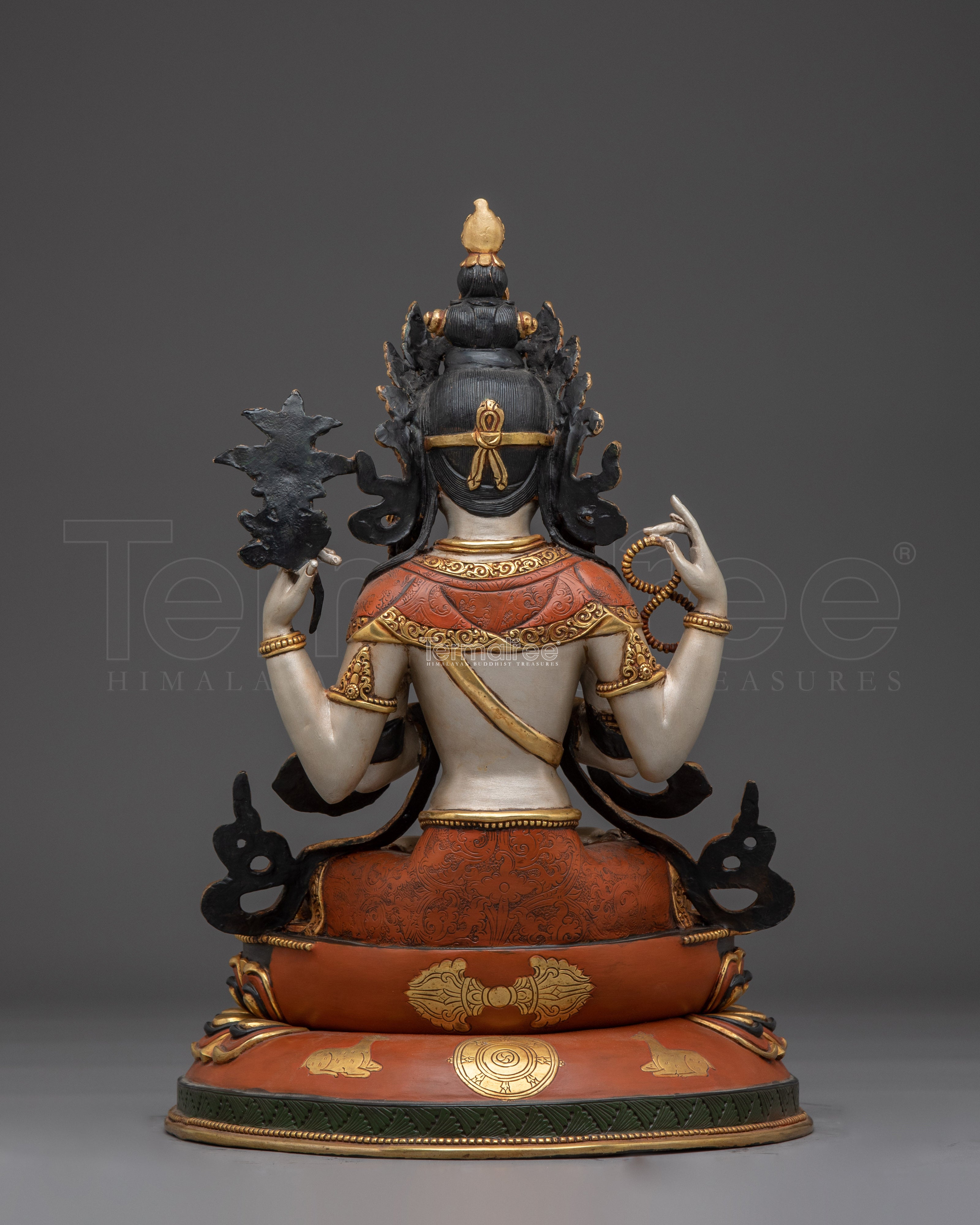 Avalokiteshvara Art Spiritual Decor | Himalayan Chenrezig Figurine