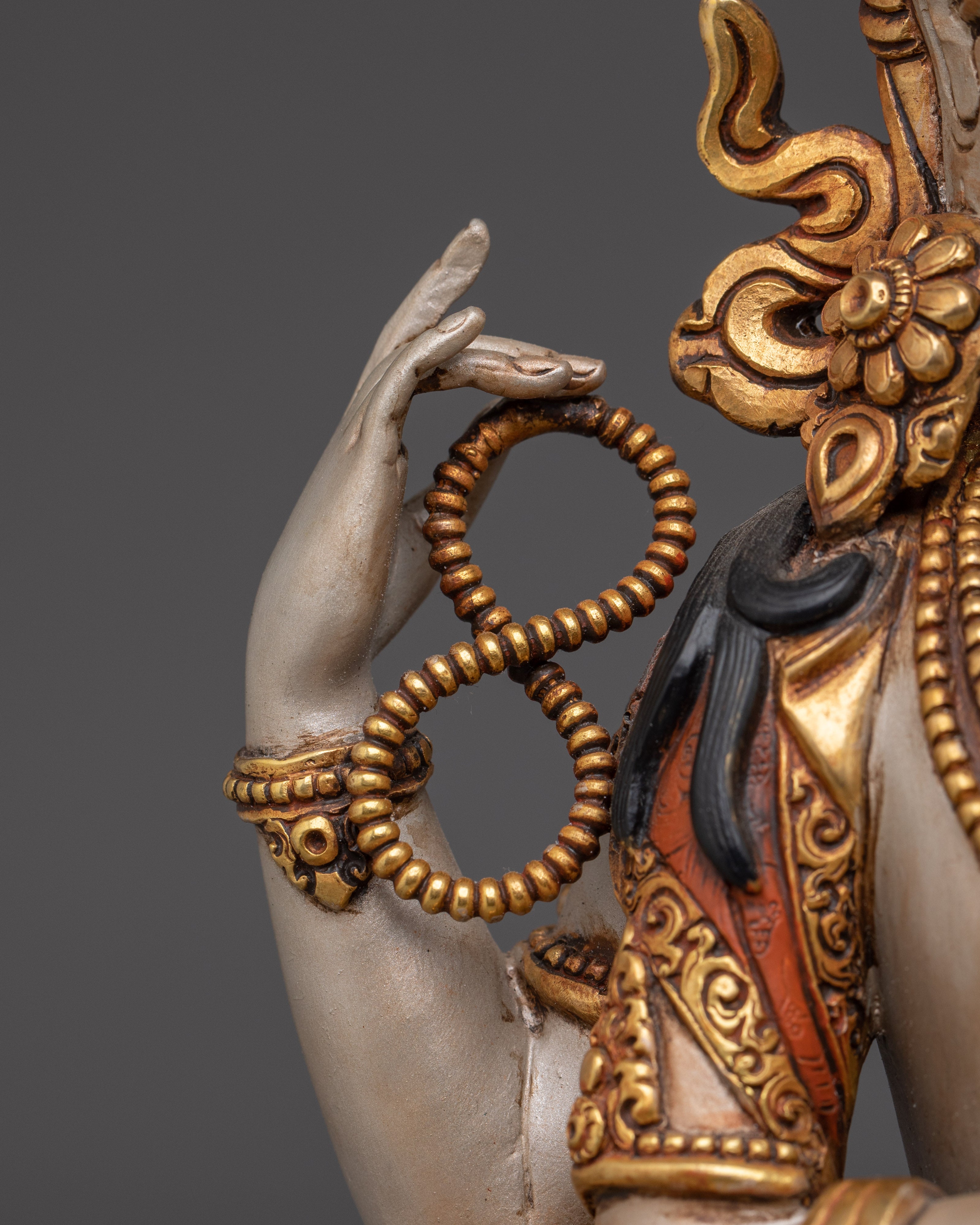 Avalokiteshvara Art Spiritual Decor | Himalayan Chenrezig Figurine