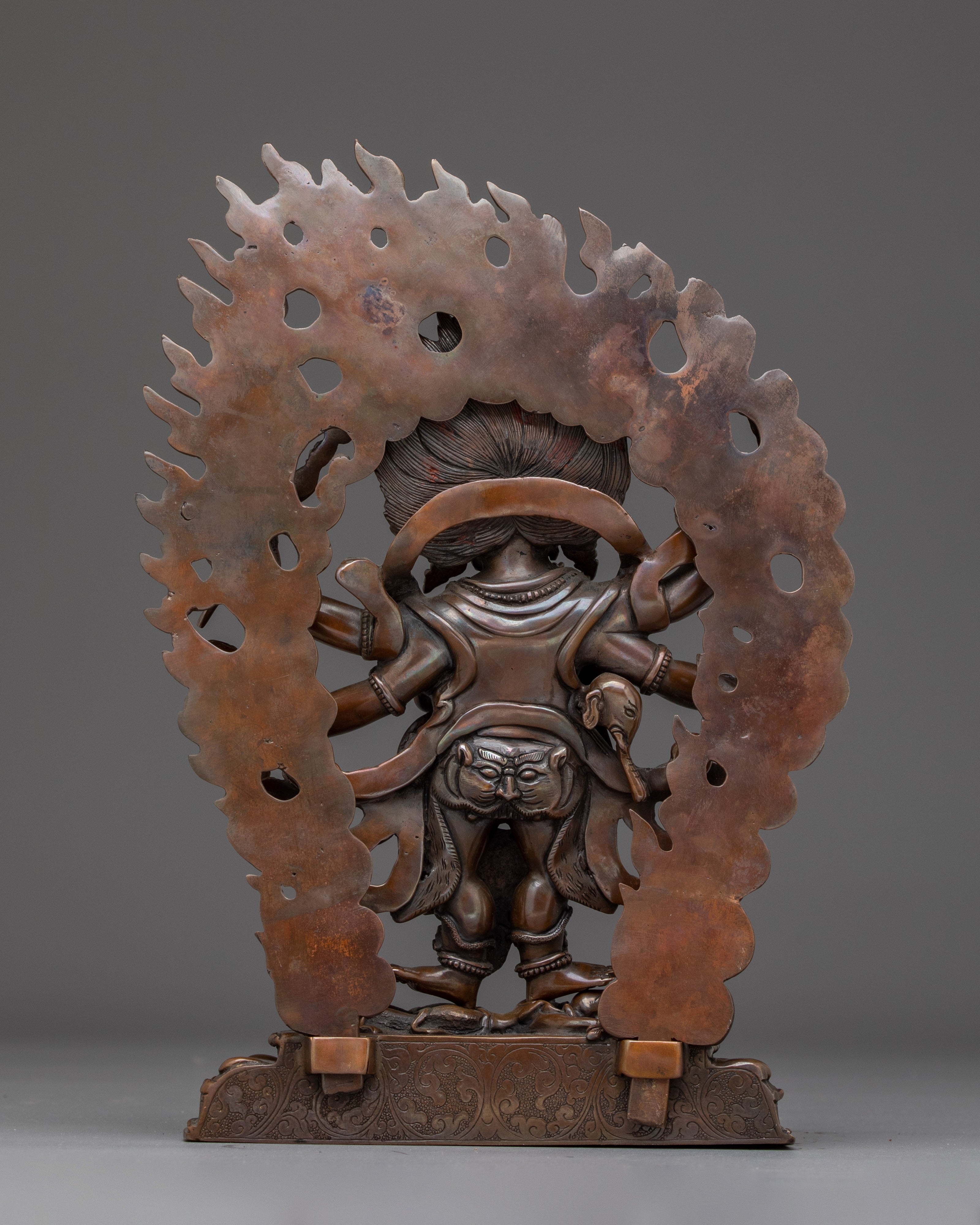 Statue of Six Armed Mahakala | Tibetan Mahakala Artwork