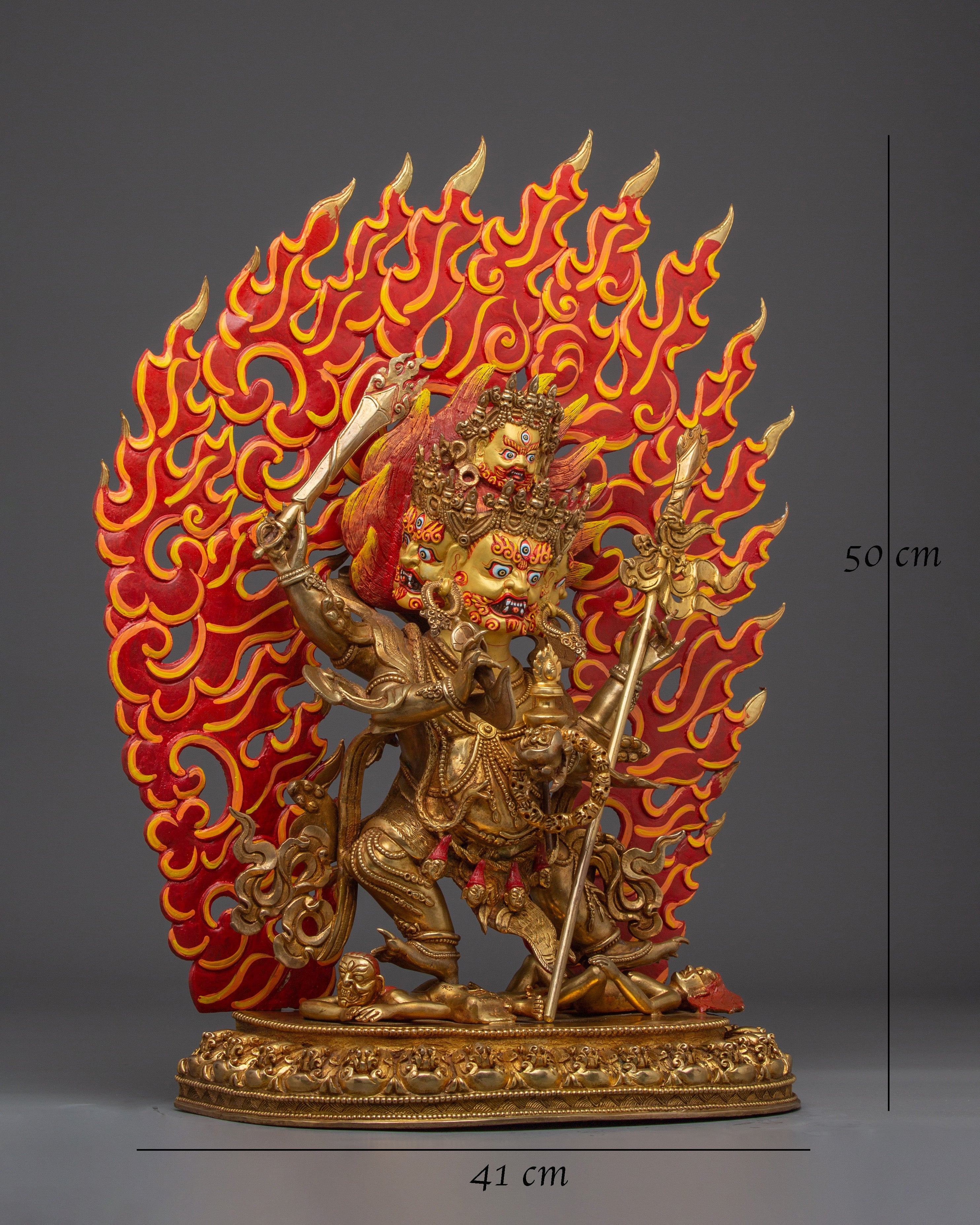 chaturbhuja-mahakala-statue