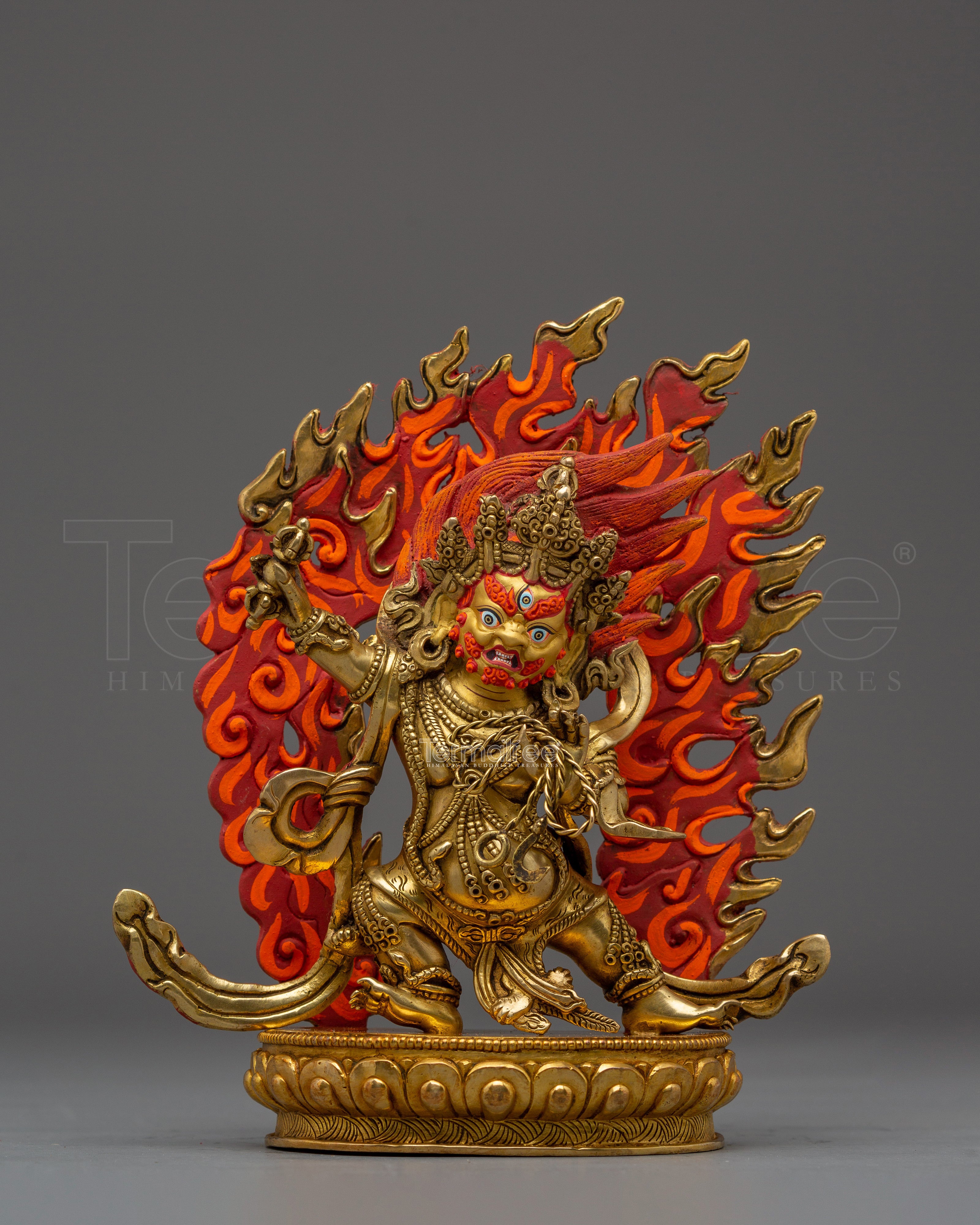 Protector of Buddha Vajrapani Statue | Vajrayana protector