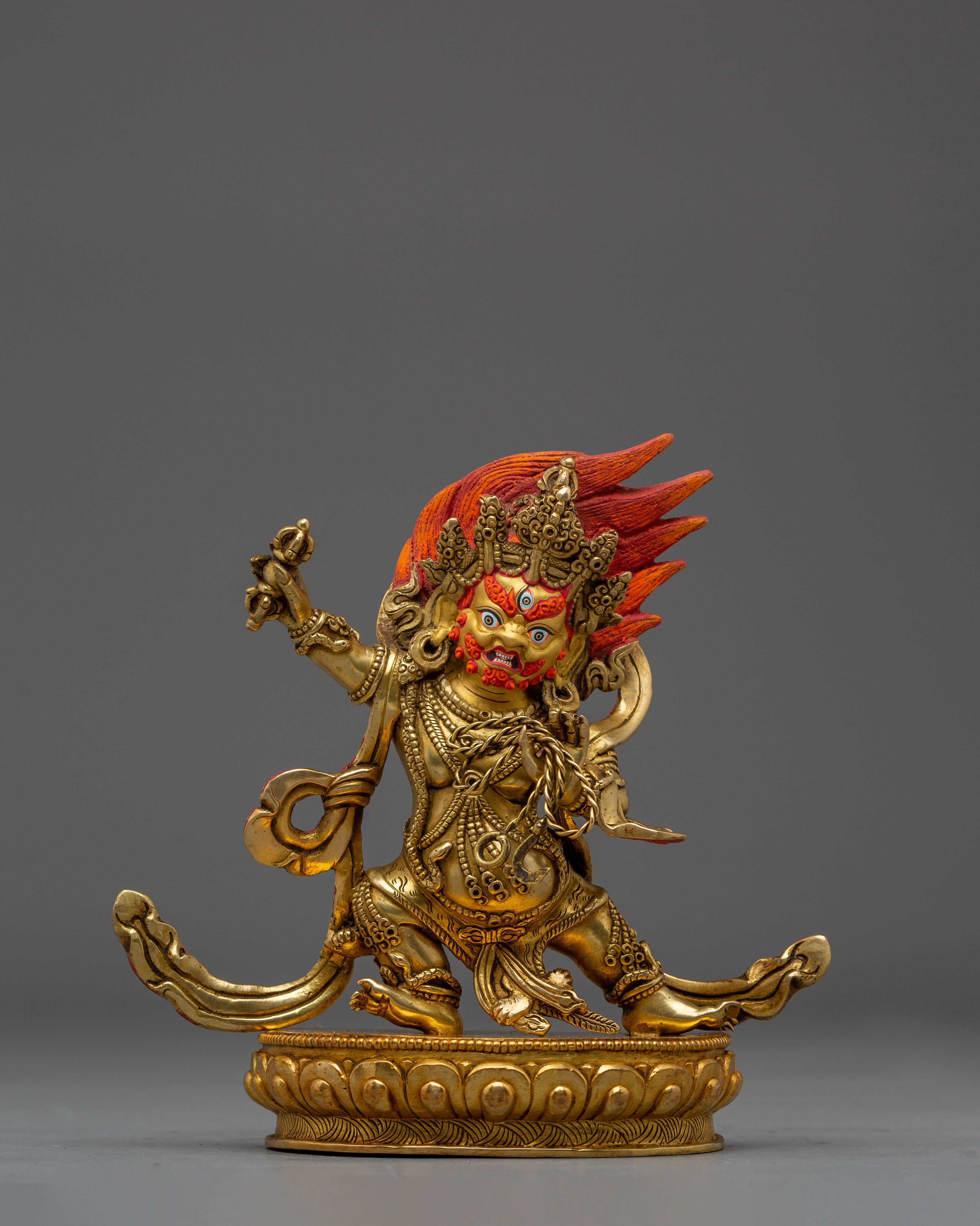 Protector of Buddha Vajrapani Statue | Vajrayana protector