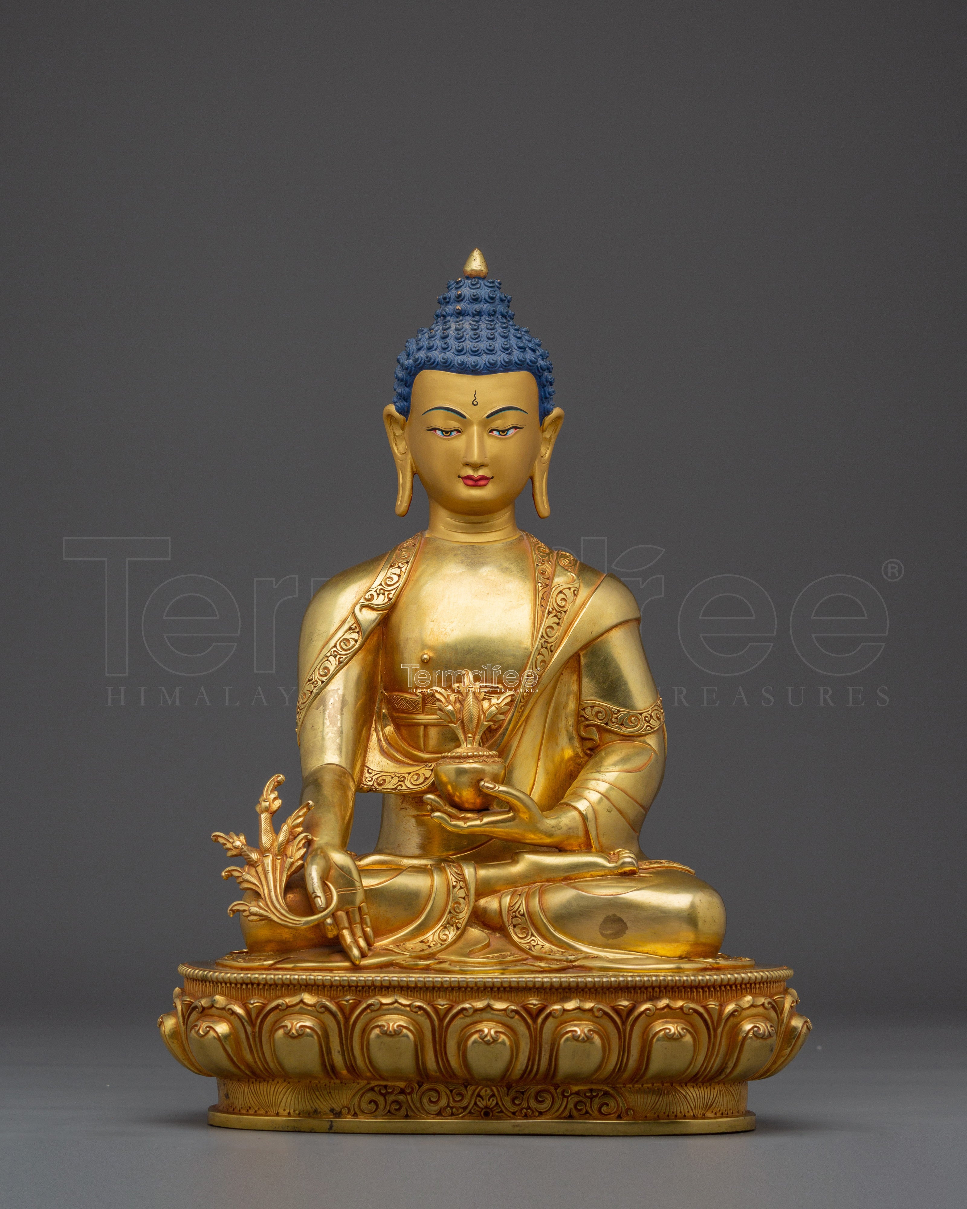 Tibetan Art of Medicine Buddha | Also known as Bhaiṣajyaguru