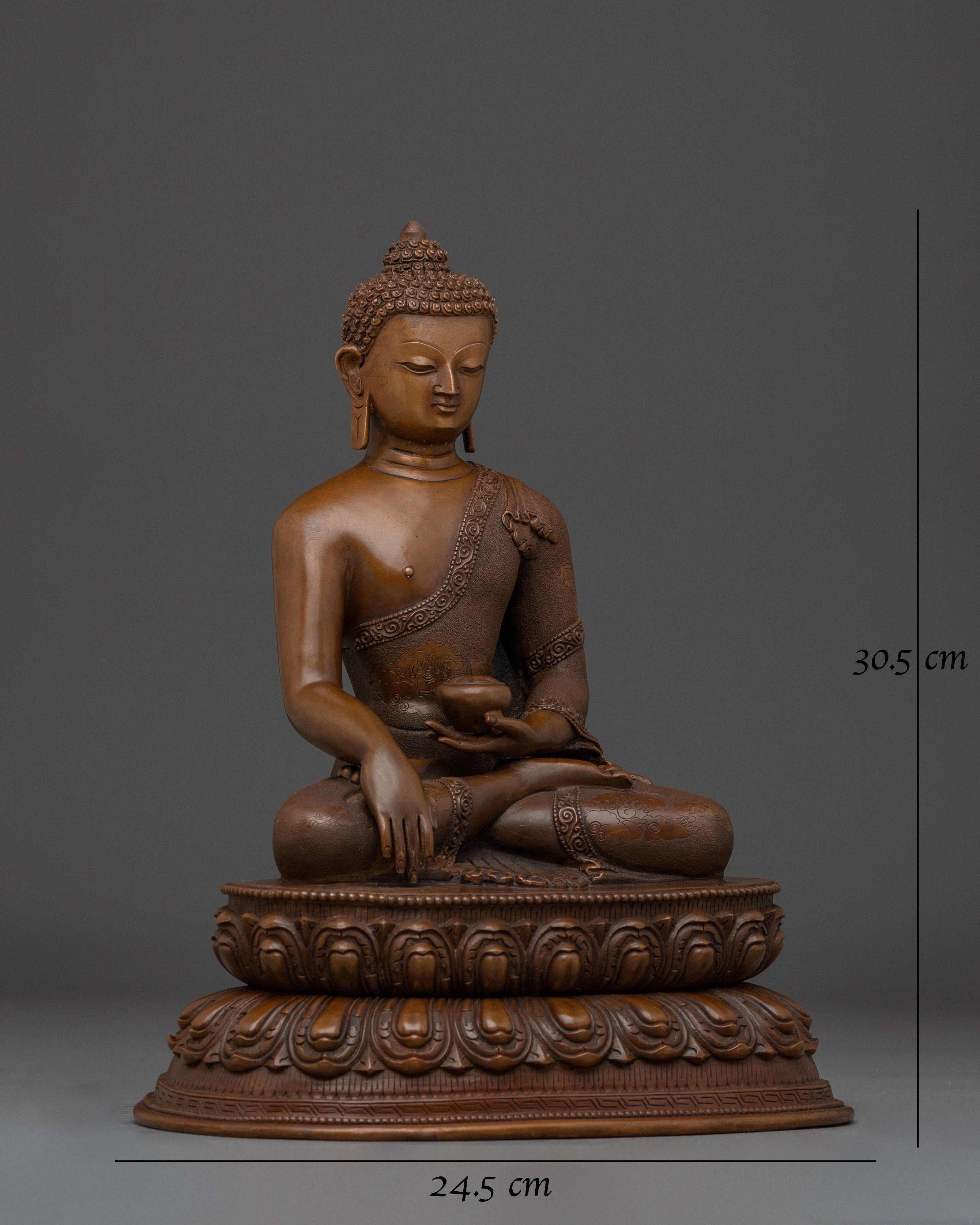 Handcrafted Shakyamuni Buddha Statue for Meditation 