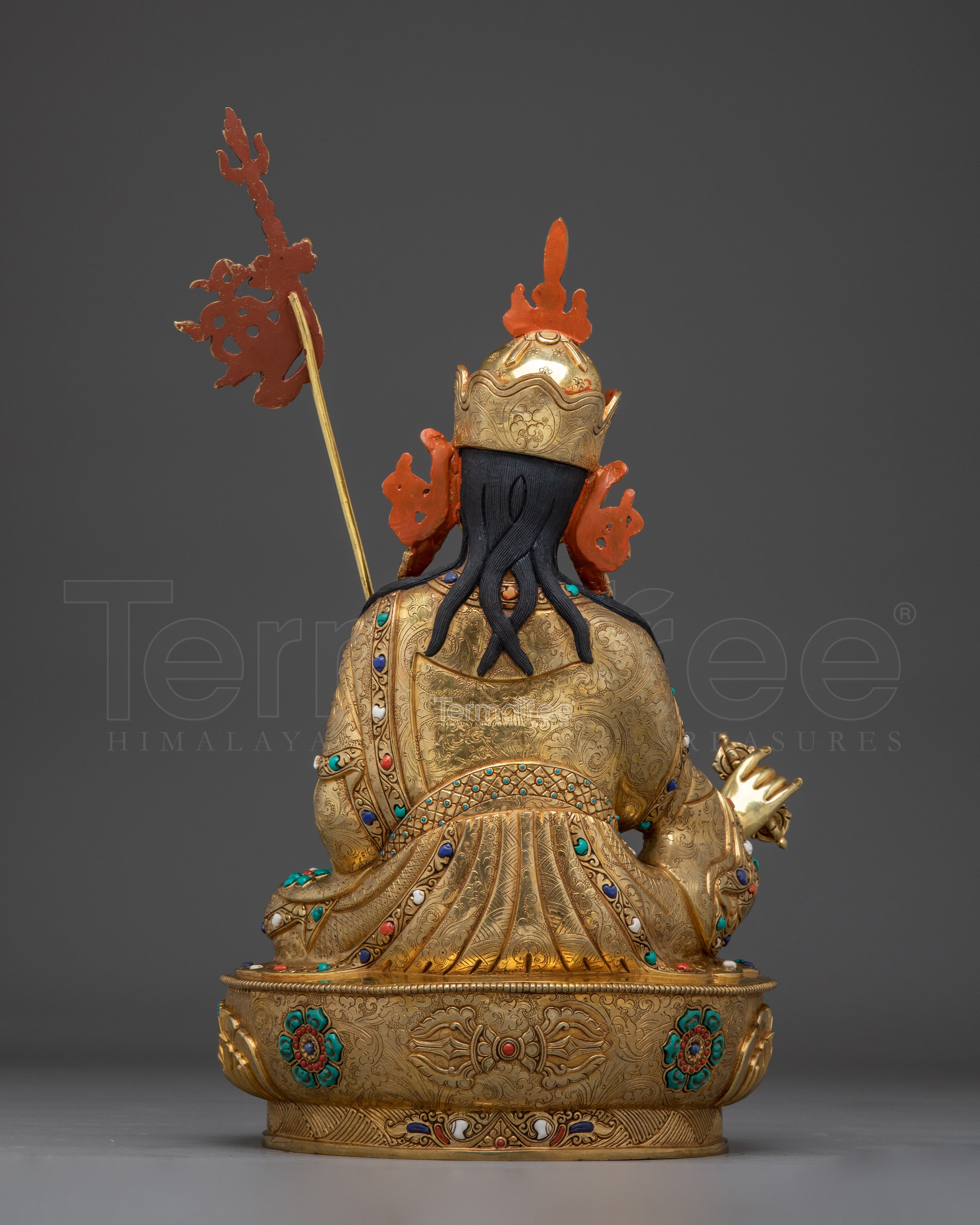 Vajra Master Guru Rinpoche Statue | Handmade Padmasambhava Artwork