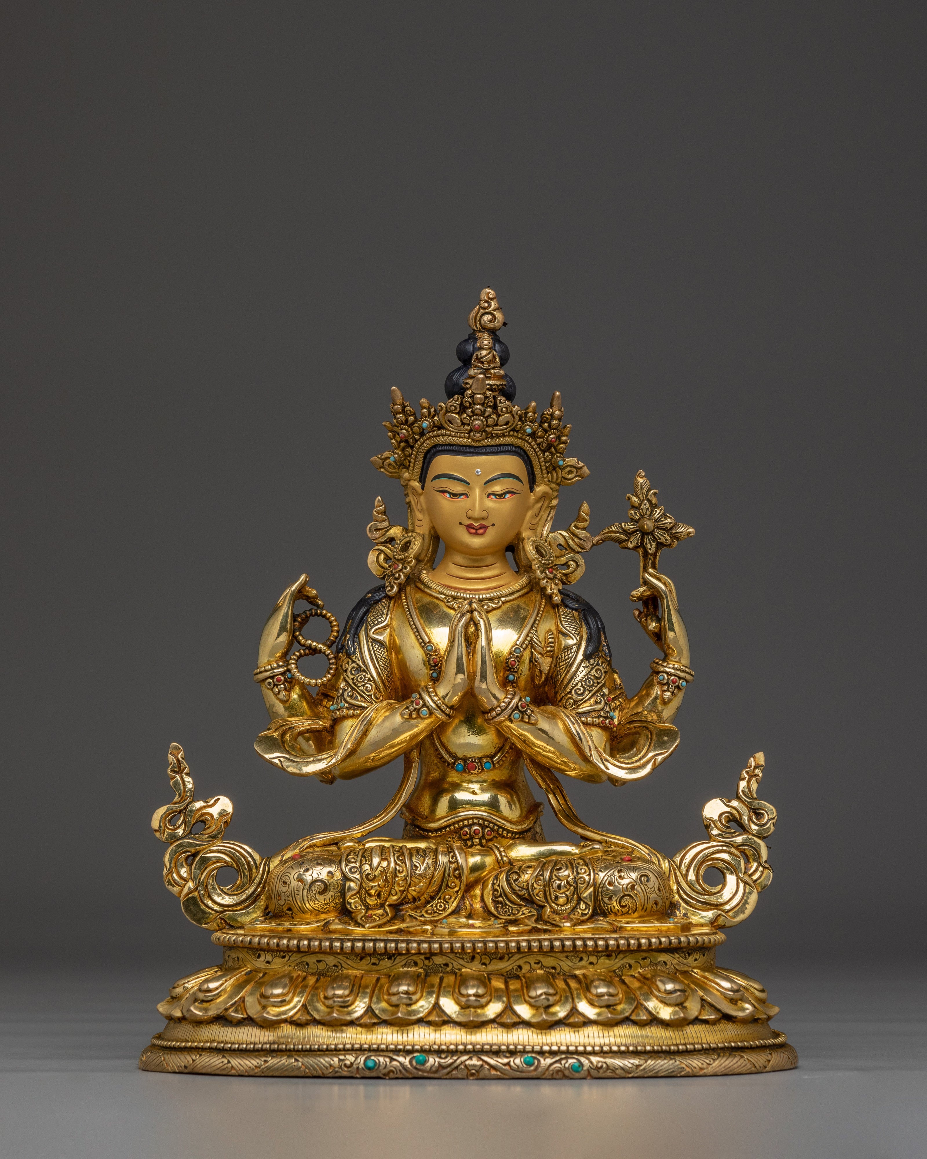 Boddhisattva Set Statue | Peaceful Deities Artwork