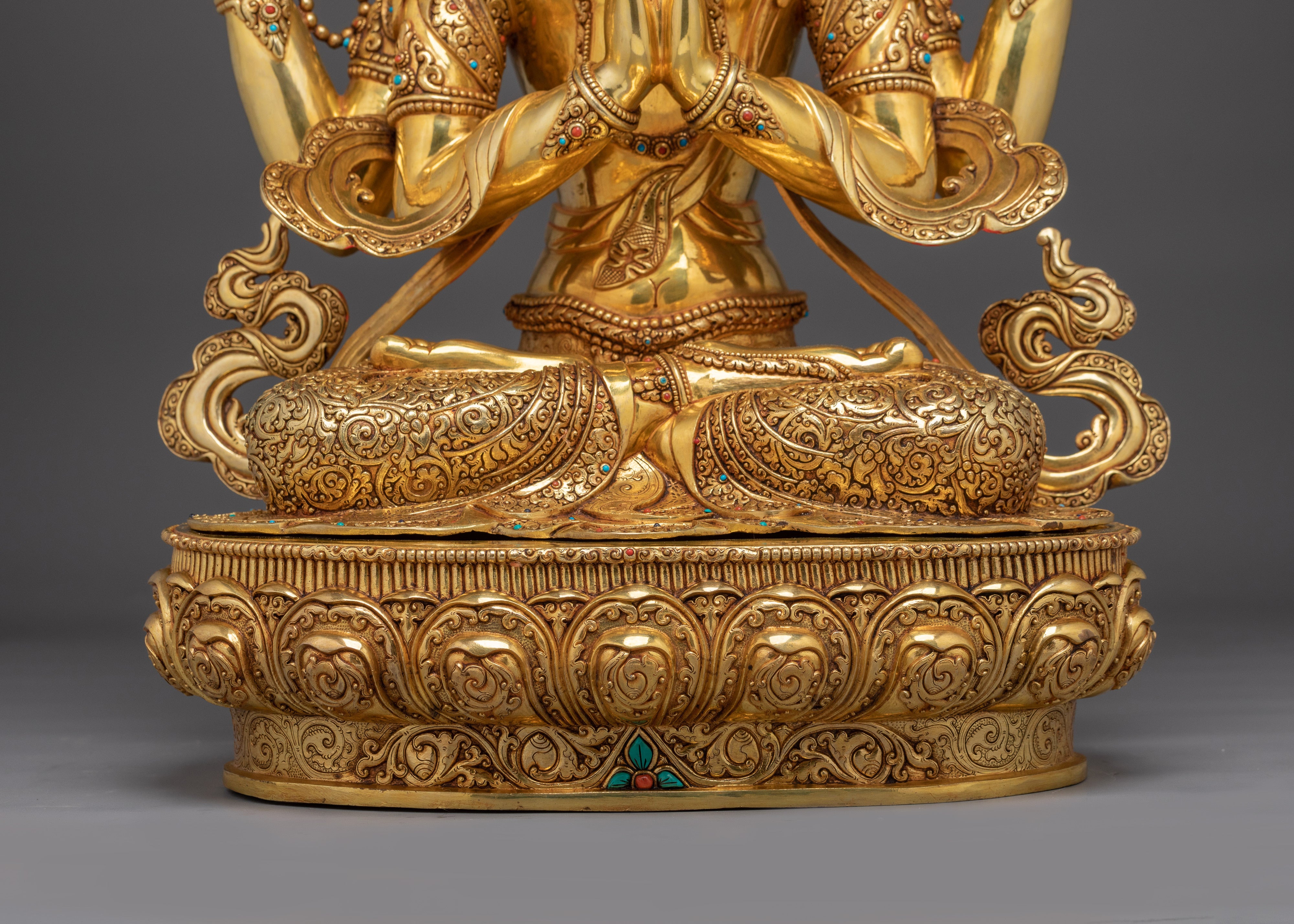 Protector of Tibetan Chenrezig Statue | Compassionate Deity