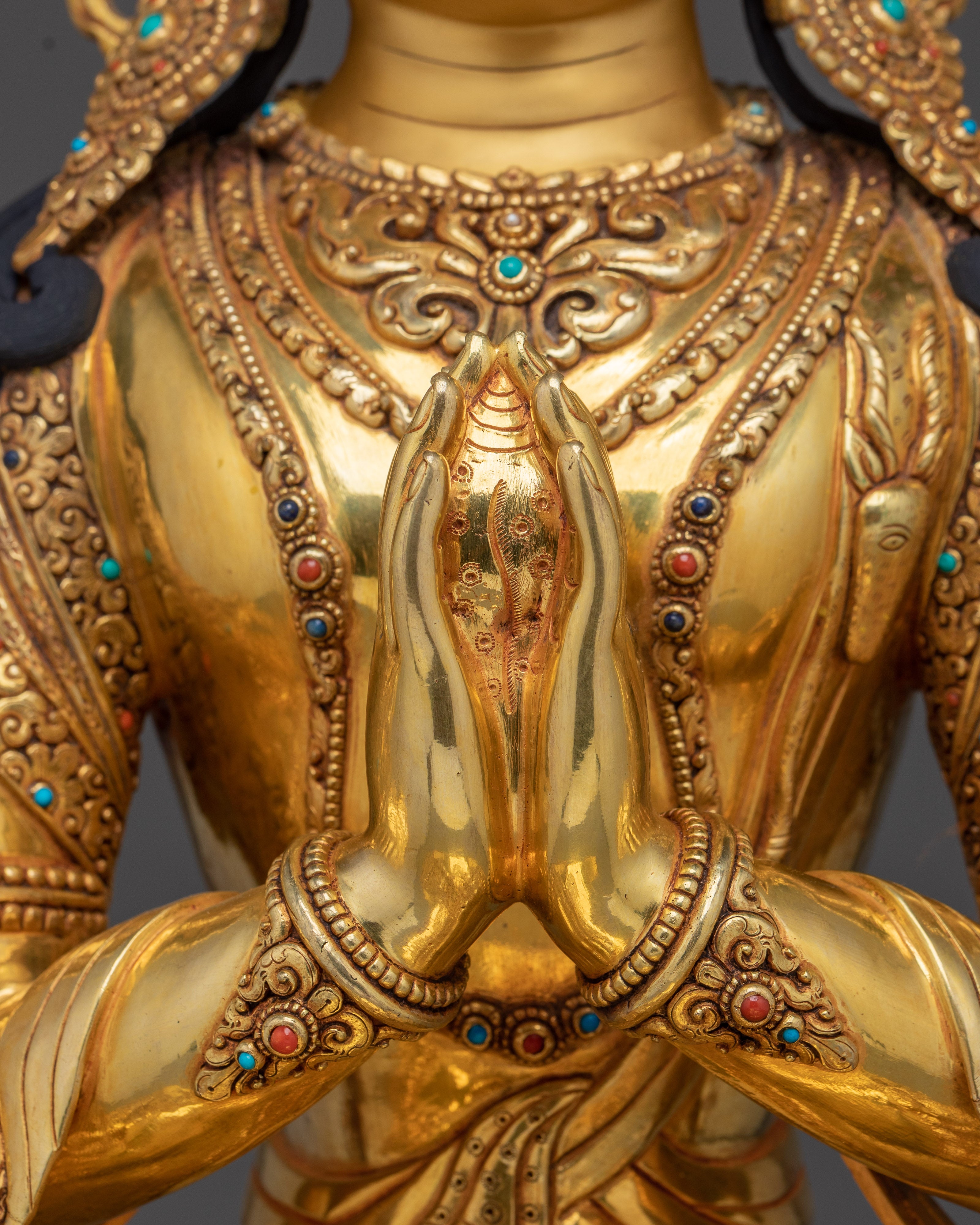 Protector of Tibetan Chenrezig Statue | Compassionate Deity