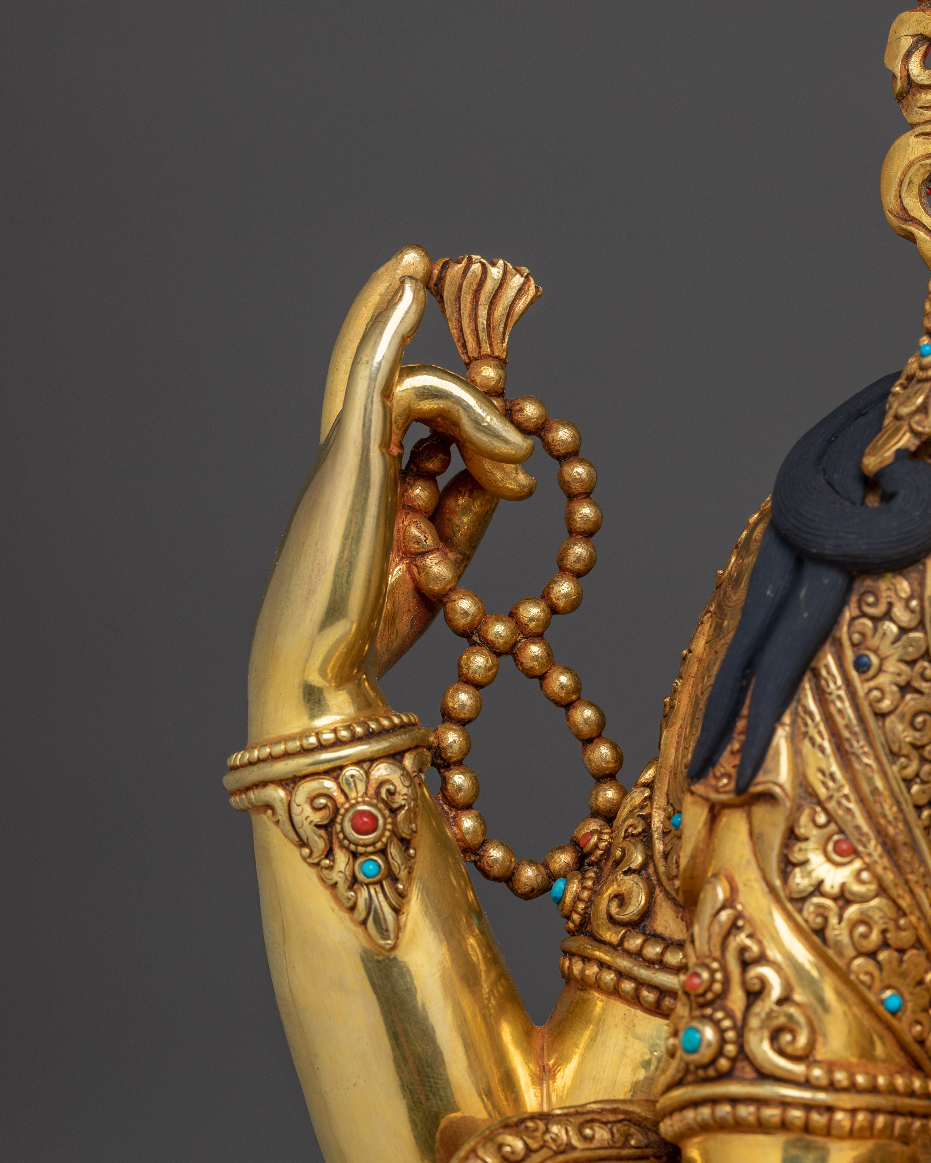 Protector of Tibetan Chenrezig Statue | Compassionate Deity