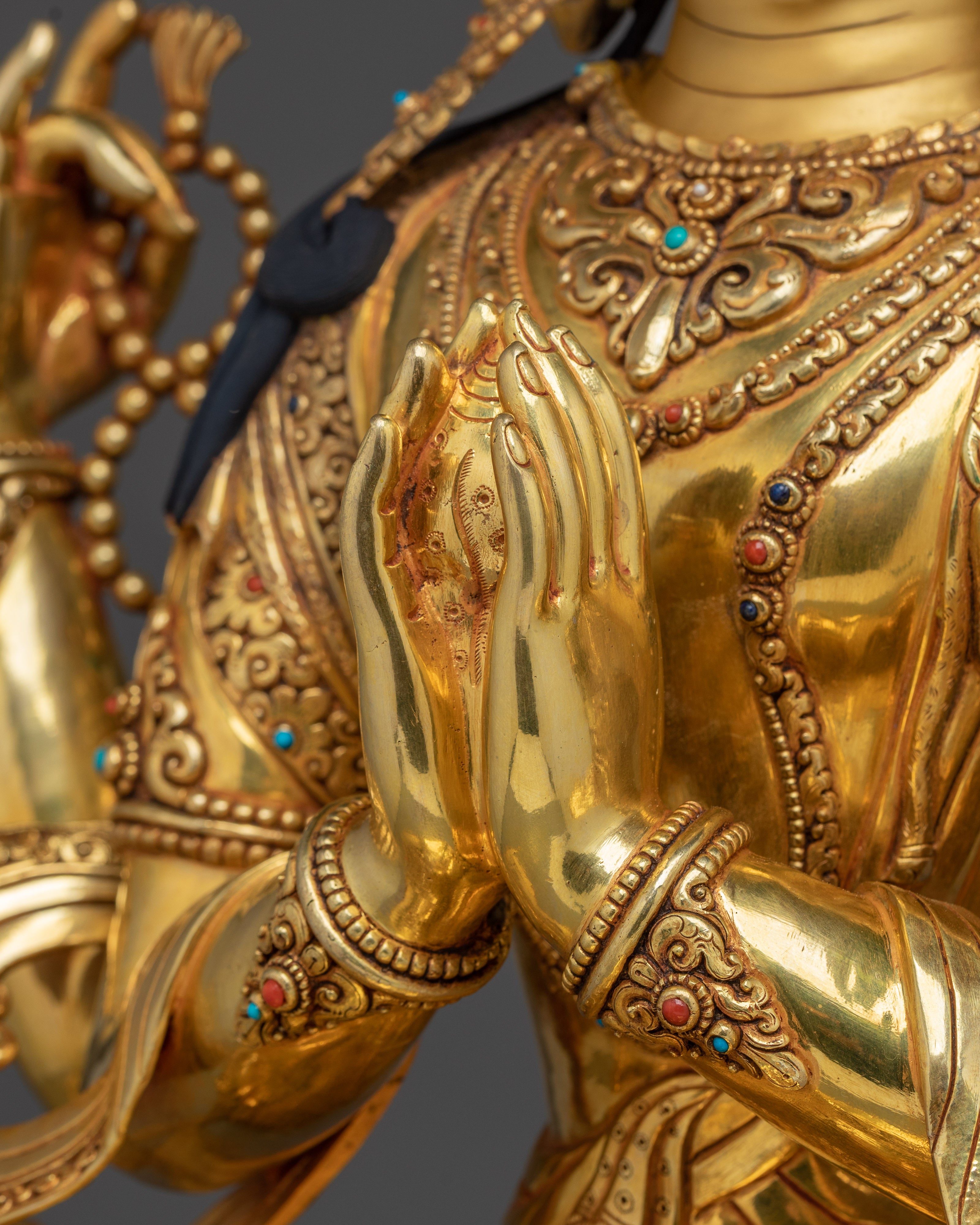 Protector of Tibetan Chenrezig Statue | Compassionate Deity